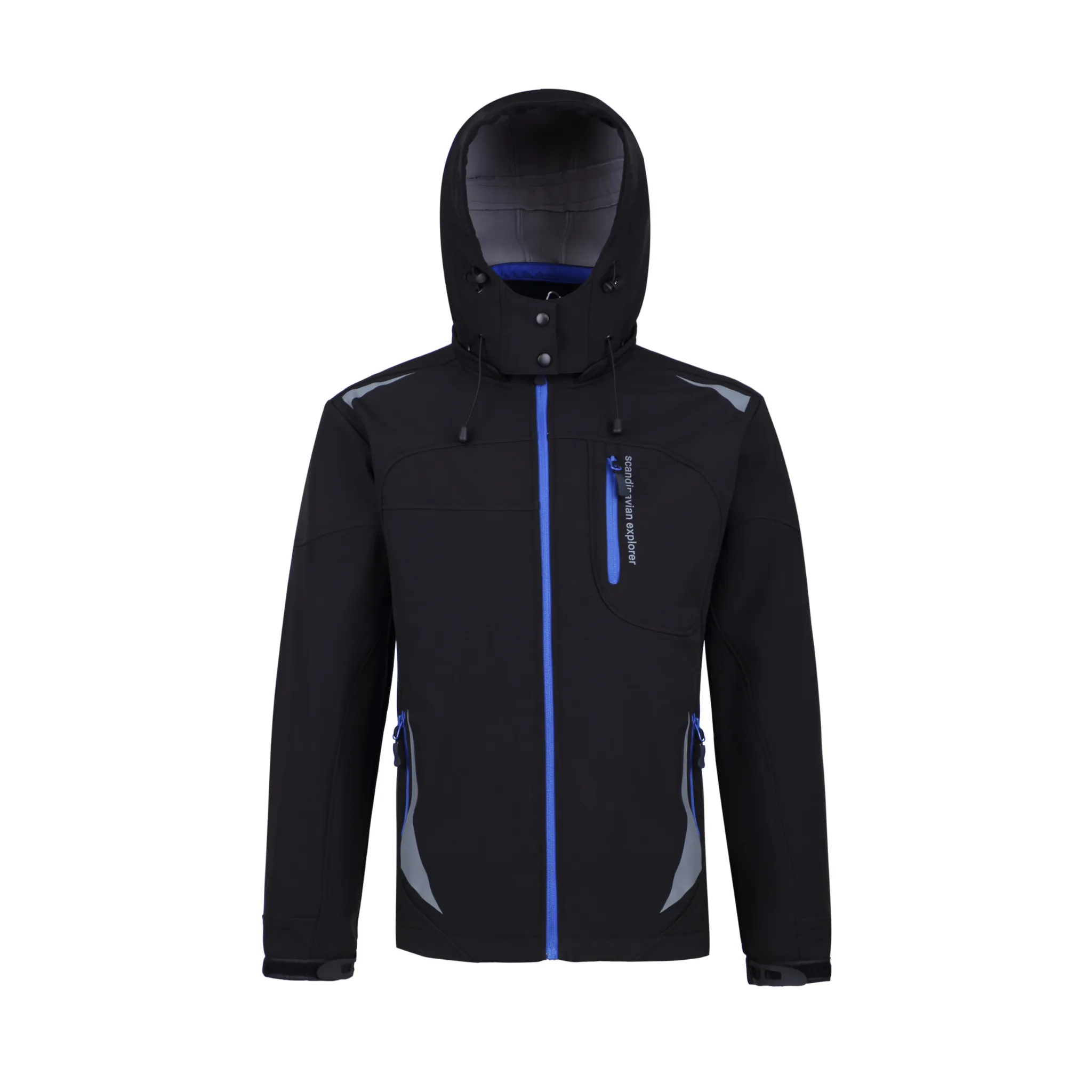 3 Layer Softshell Jacket - UV Black