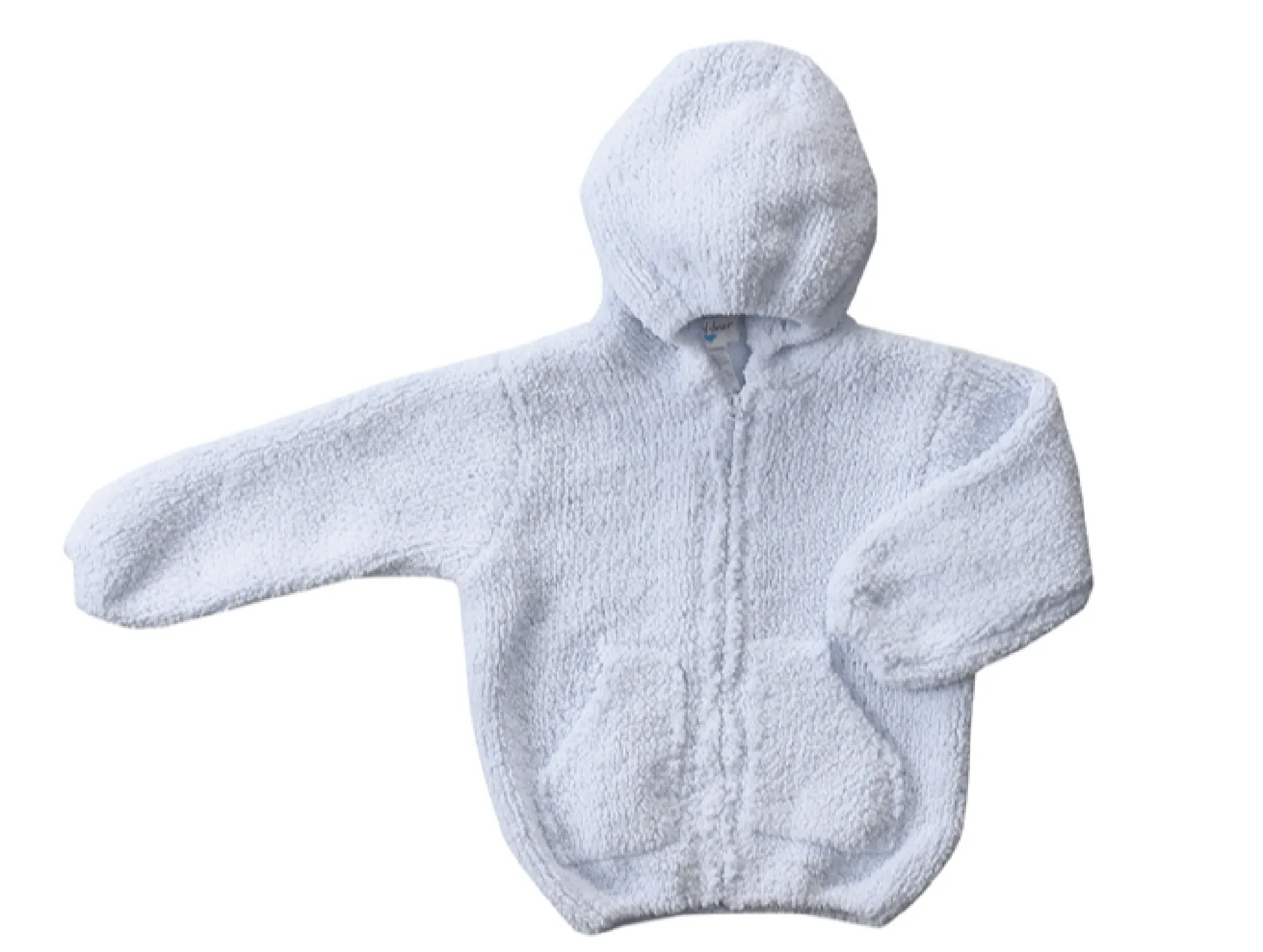 Angel Dear Baby Chenille Hooded Zip Up Jacket - 5 Color Choices