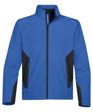 Azure Blue/Black - Pulse softshell