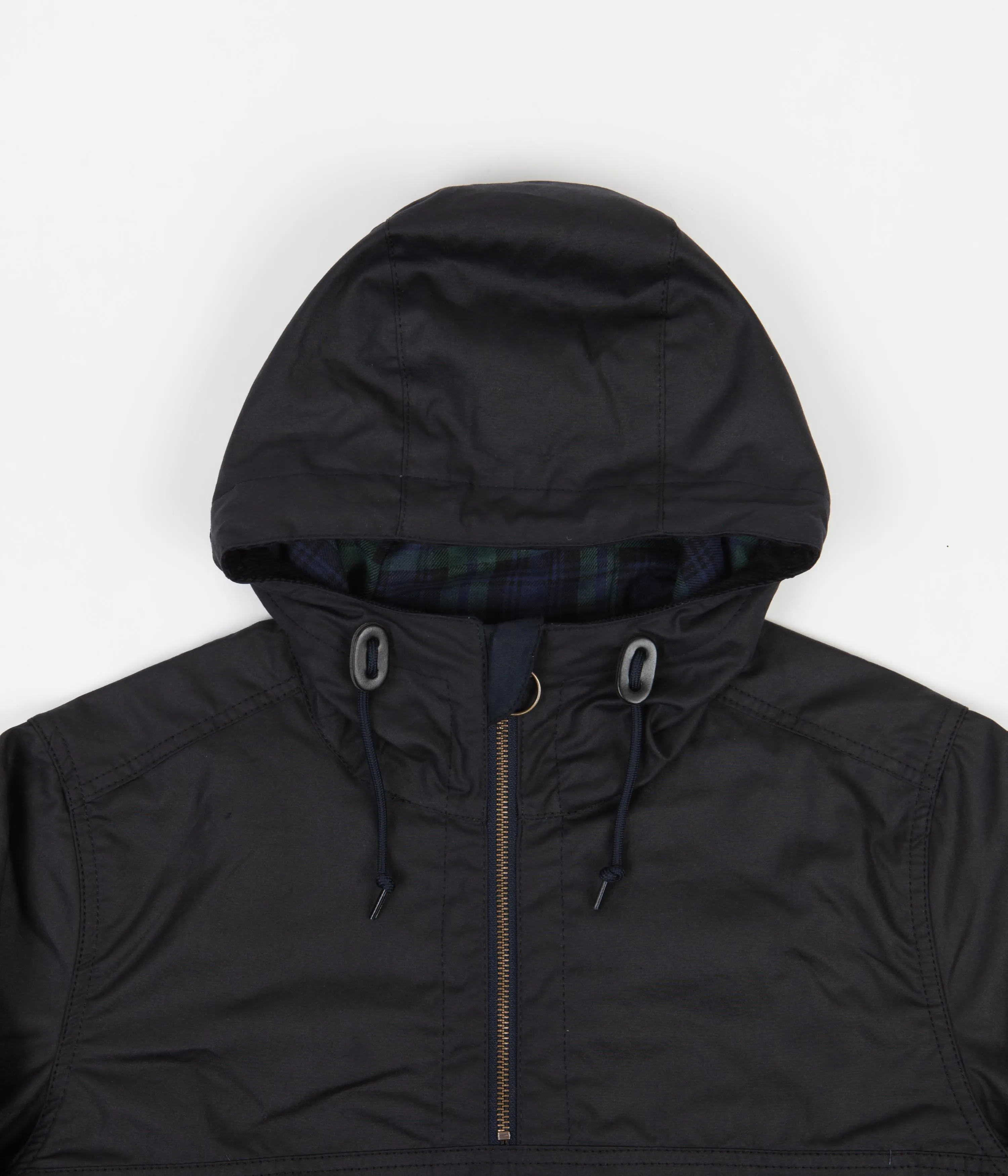 Barbour White Label Wax Camo Smock - Navy