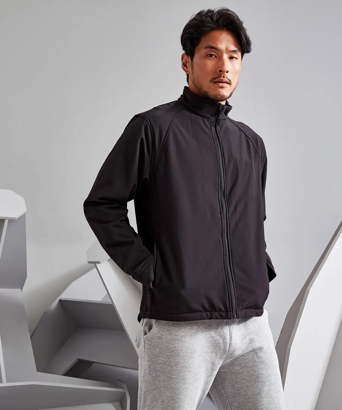 Black - Softshell jacket