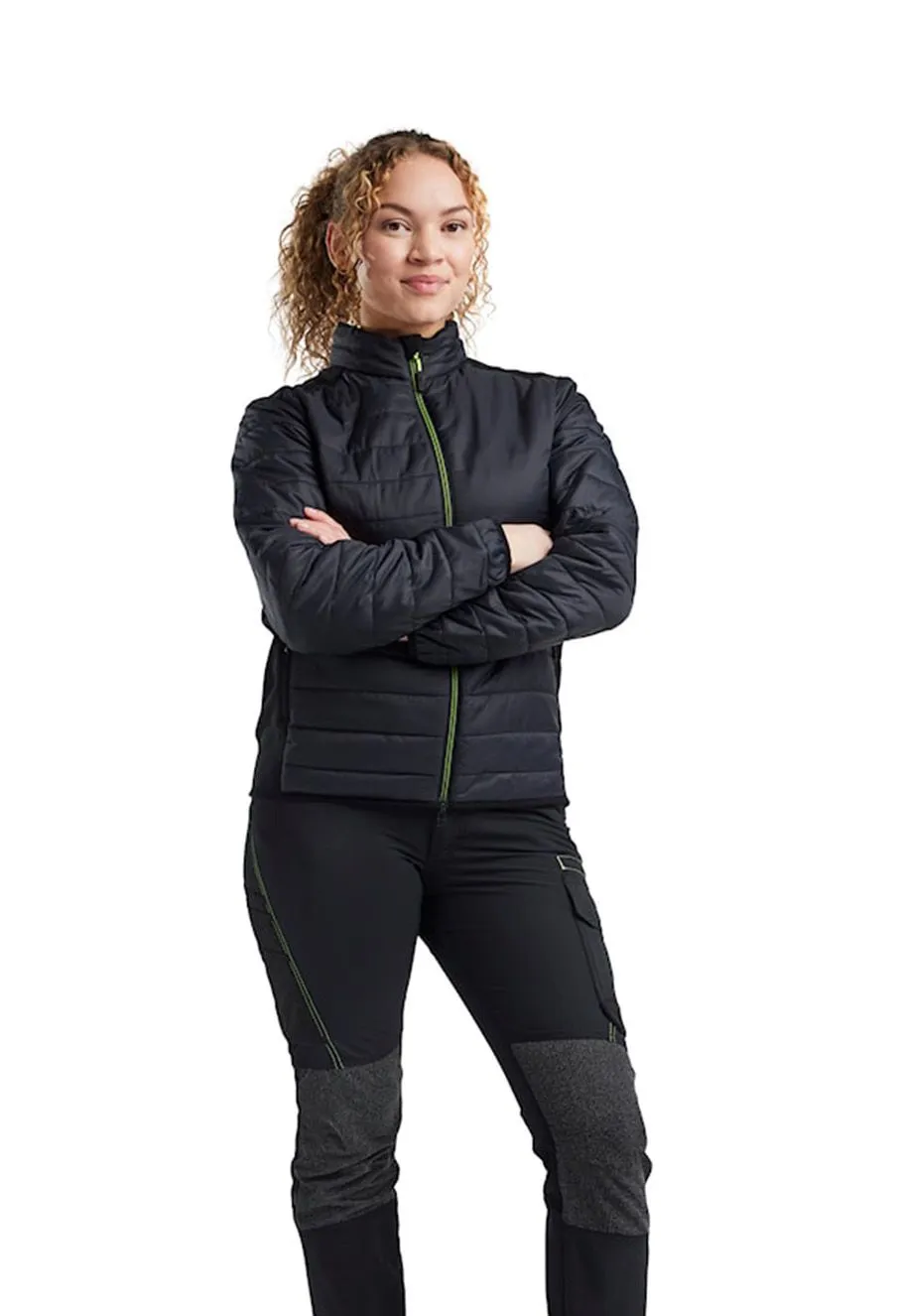 Bl&#xE5;kl&#xE4;der&#x20;Work&#x20;Jacket&#x20;Lined&#x20;Women&#x20;4715&#x20;-&#x20;black&#x20;Yellow