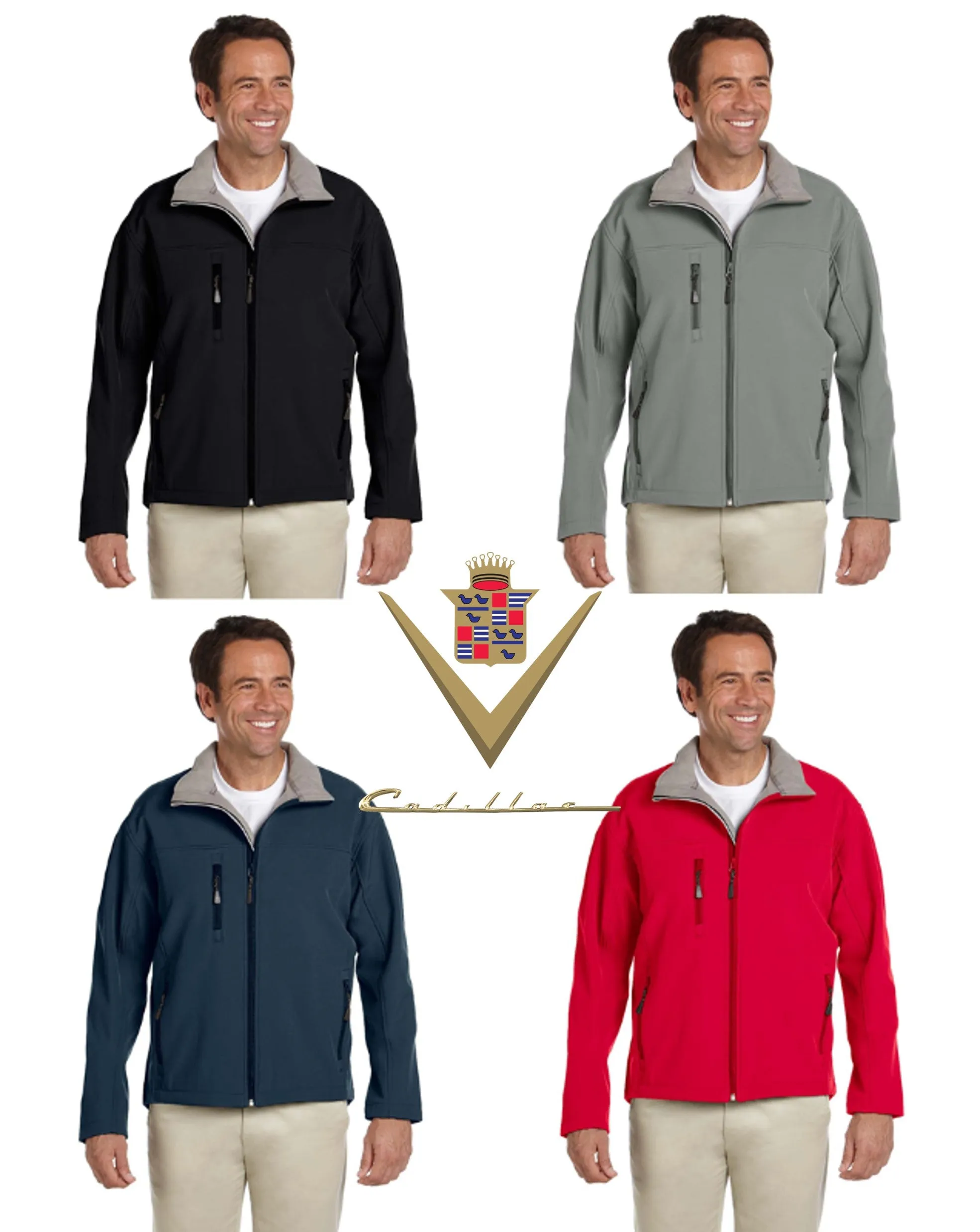 Cadillac 40's Soft Shell Fleece Lined jacket