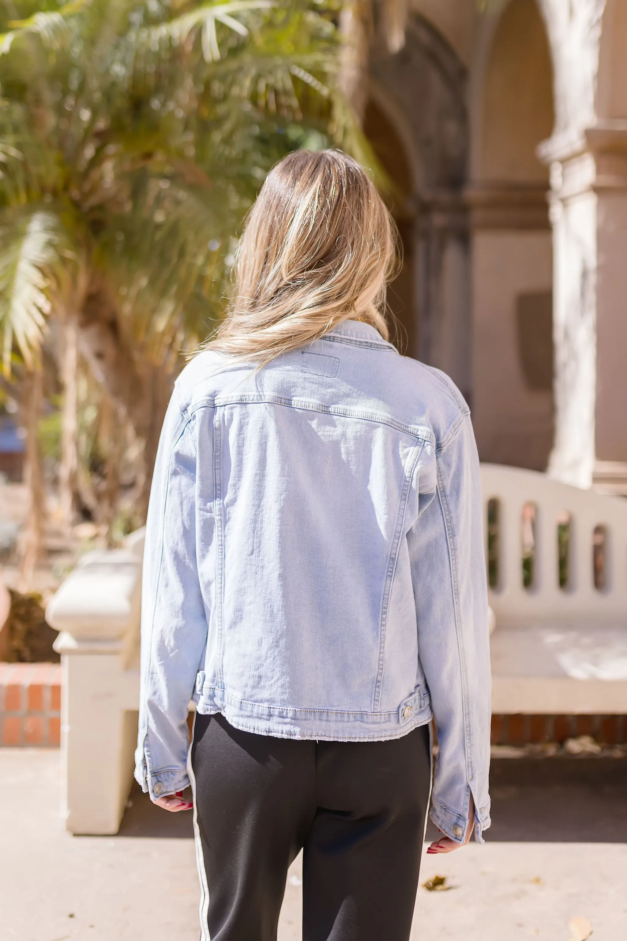 Charlotte Denim Jacket Light Wash