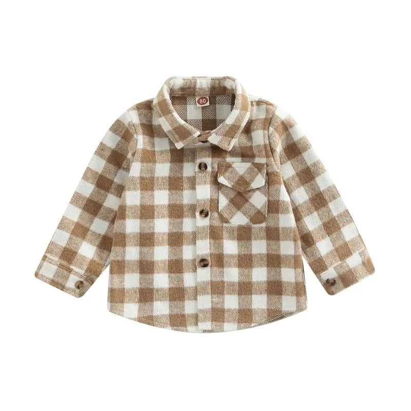 Checked Flannel Shirt