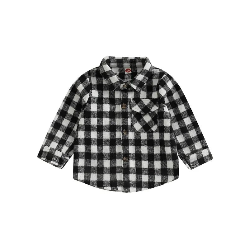 Checked Flannel Shirt