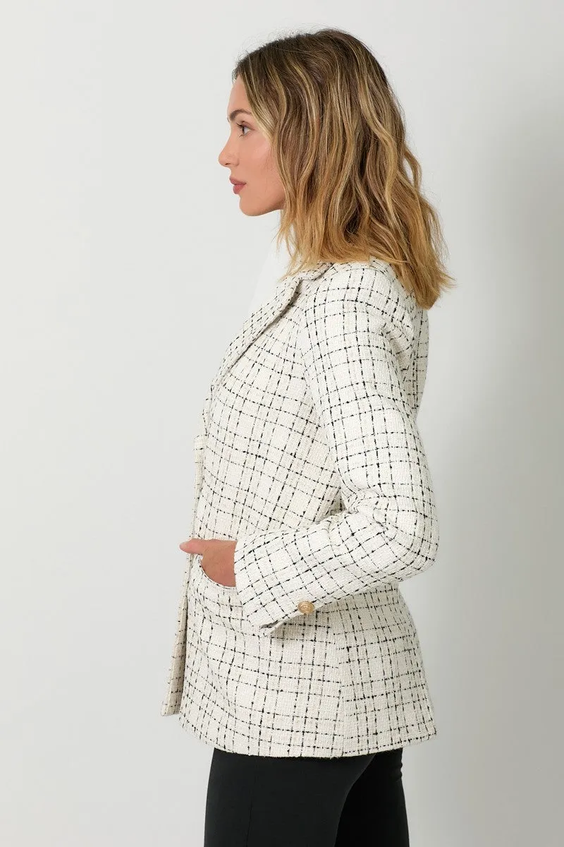 Double Breast Tweed Jacket