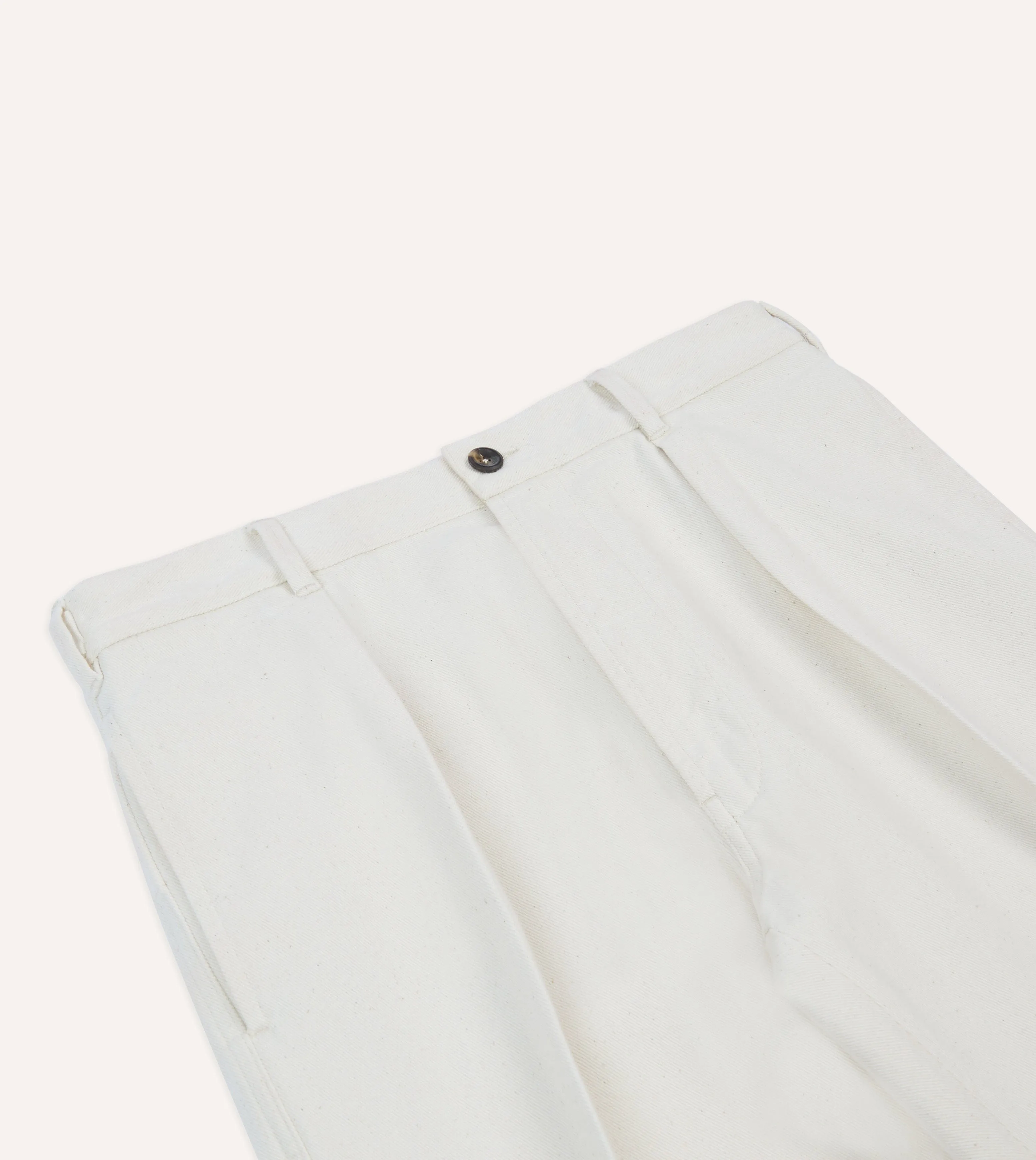 Ecru Denim Games Trousers