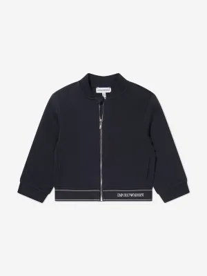 Emporio Armani Baby Boys Bomber Jacket In Navy