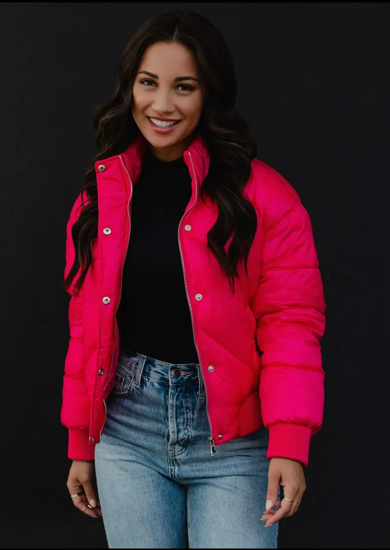 Finley Cropped Puffer Jacket