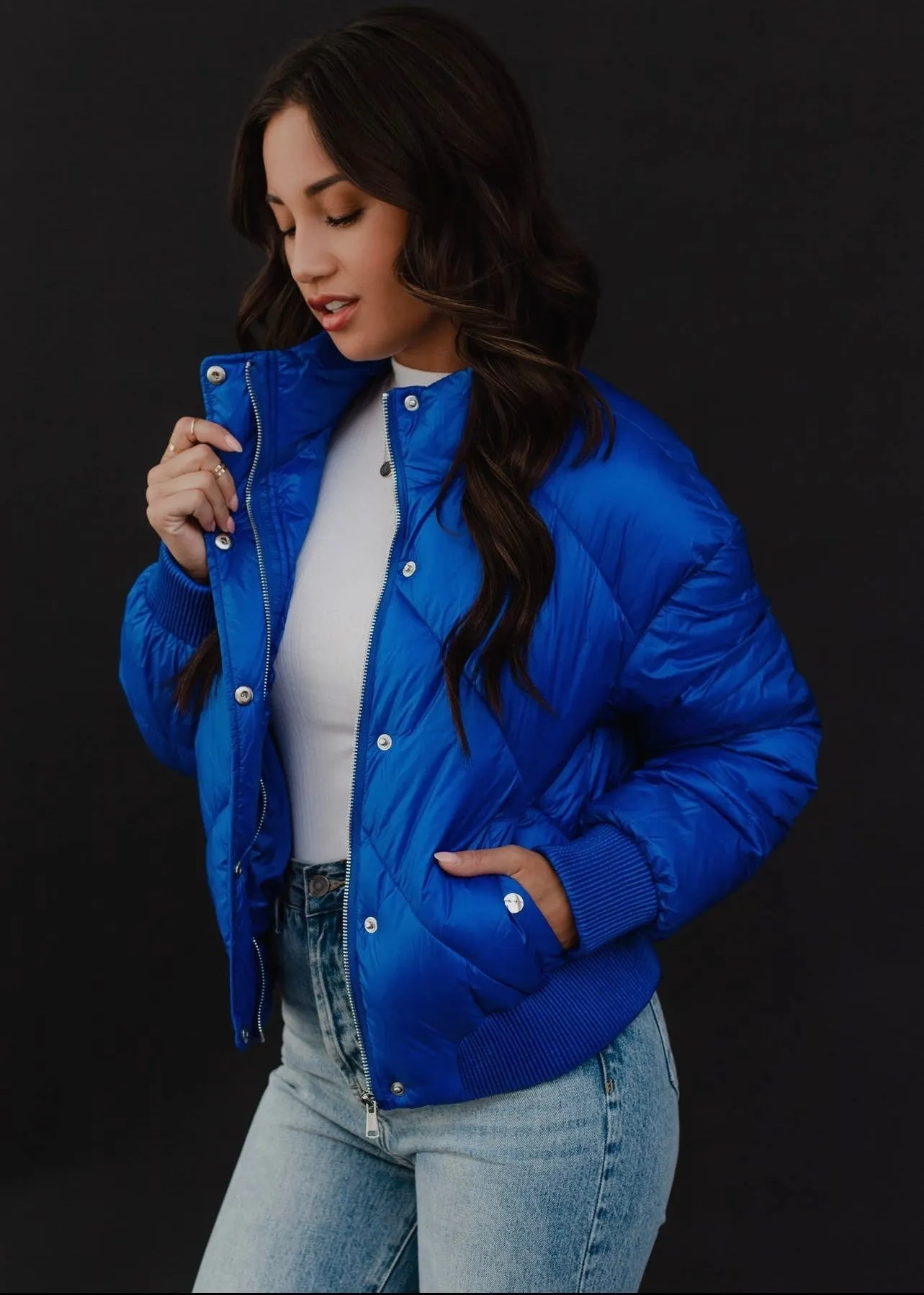 Finley Cropped Puffer Jacket