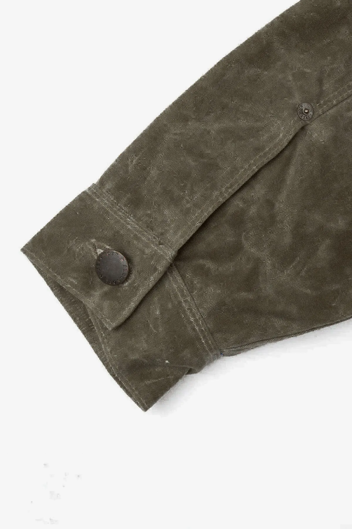 Freenote Cloth - RJ-1 Riders Jacket 20oz Heavy Waxed Canvas in Tobacco with Wool Lining