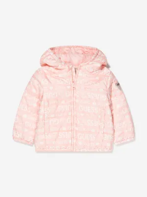 Guess Baby Girls Hooded Padded Jacket