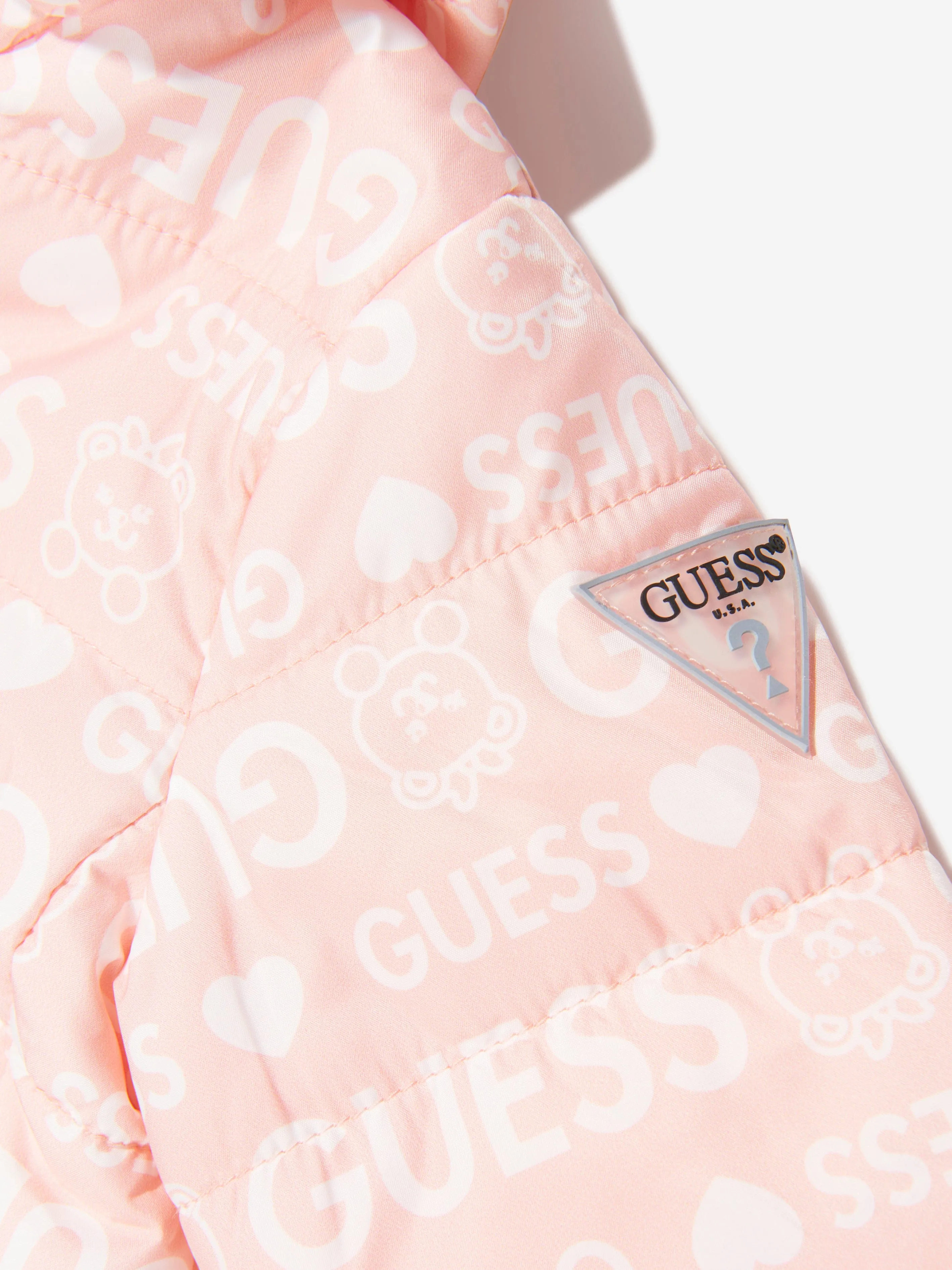 Guess Baby Girls Hooded Padded Jacket