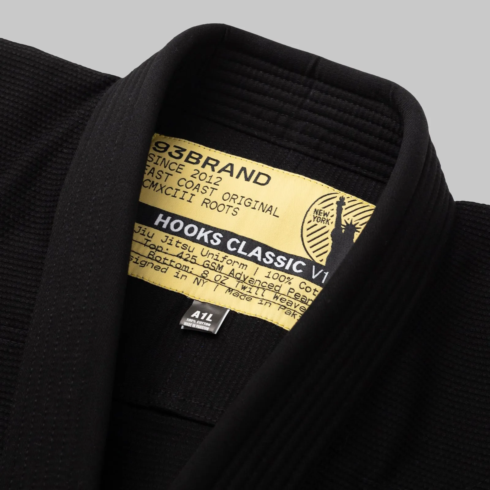 HOOKS CLASSIC Women's Jiu Jitsu Gi - Black