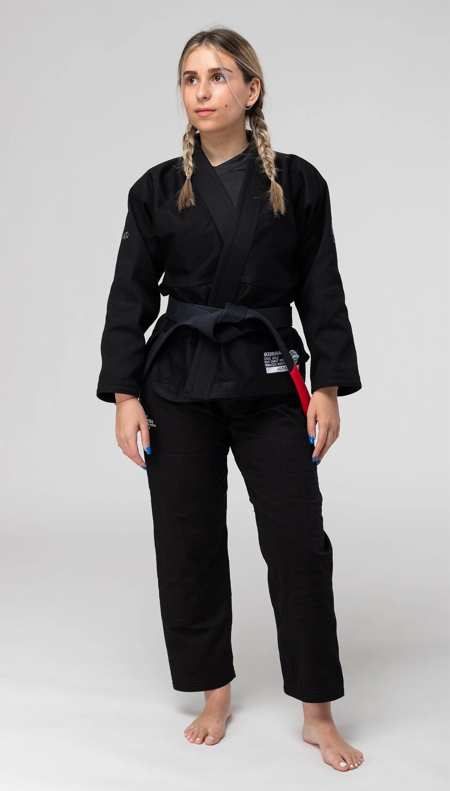 HOOKS CLASSIC Women's Jiu Jitsu Gi - Black