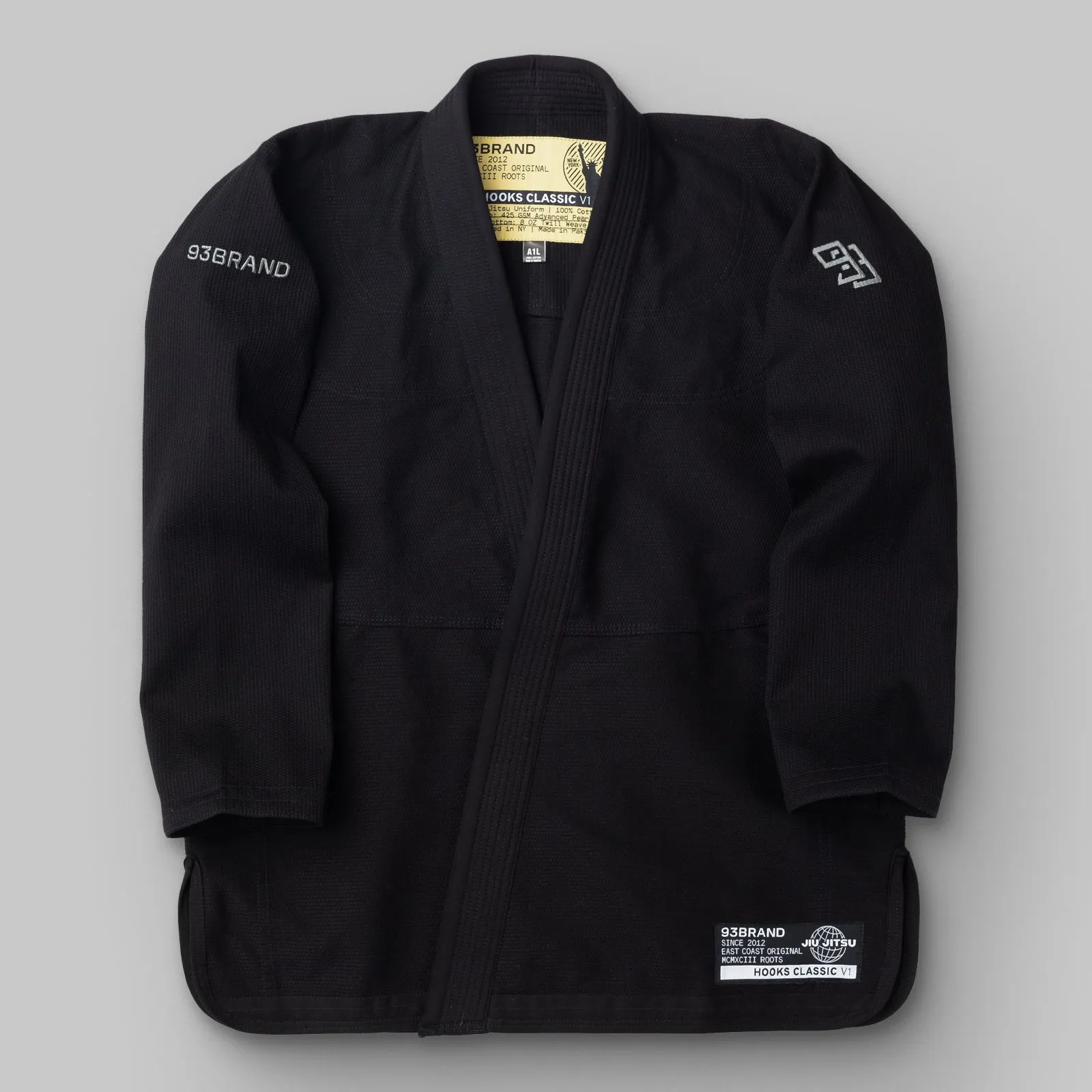 HOOKS CLASSIC Women's Jiu Jitsu Gi - Black