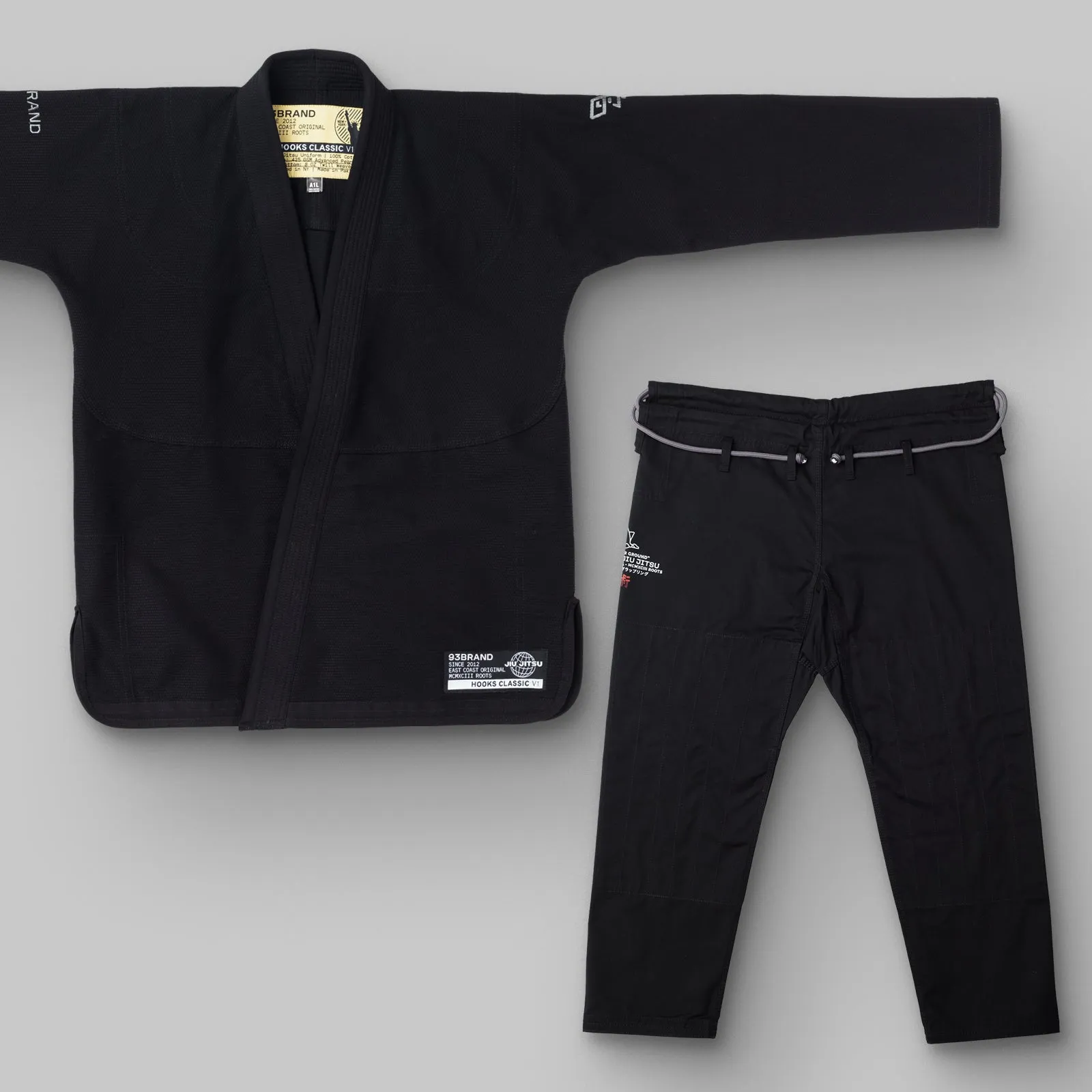 HOOKS CLASSIC Women's Jiu Jitsu Gi - Black