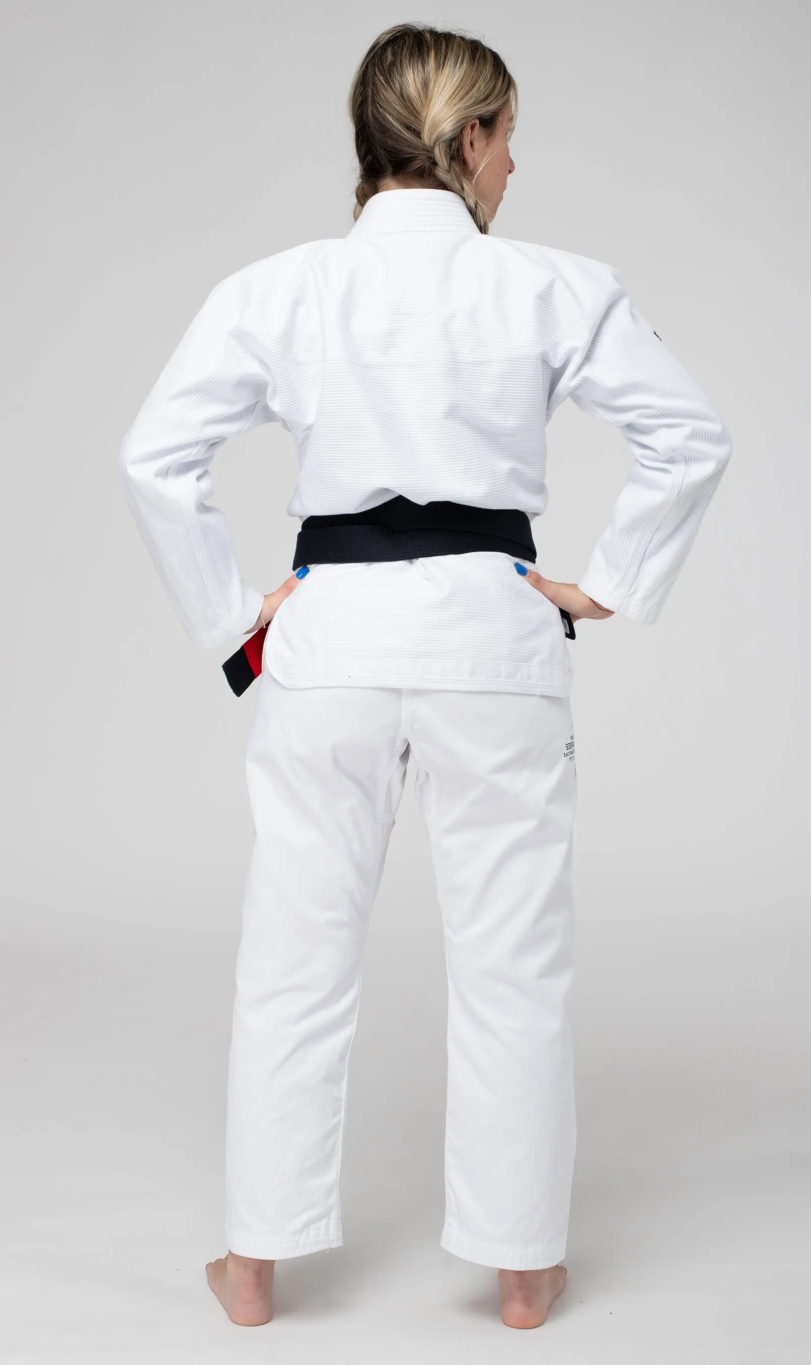 HOOKS CLASSIC Women's Jiu Jitsu Gi - White (WHOLESALE)