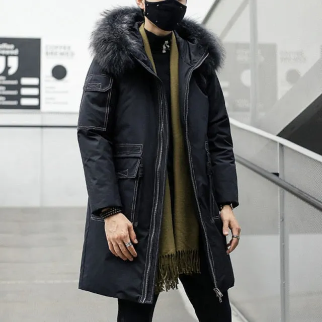 Korean Stylish Polyester Parka