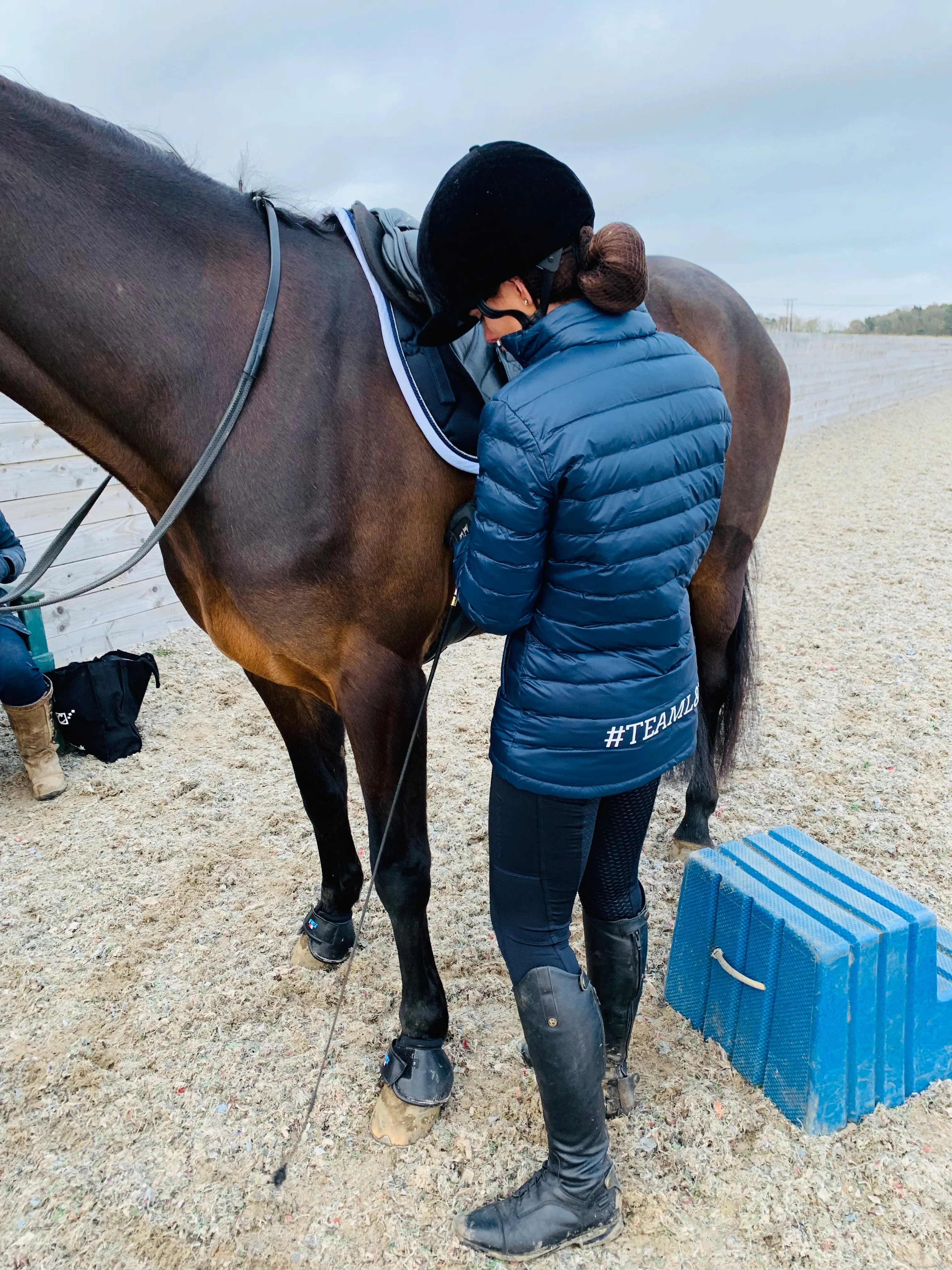 Linlithgow & Stirlingshire Pony Club Ladies Fitted Padded Jacket