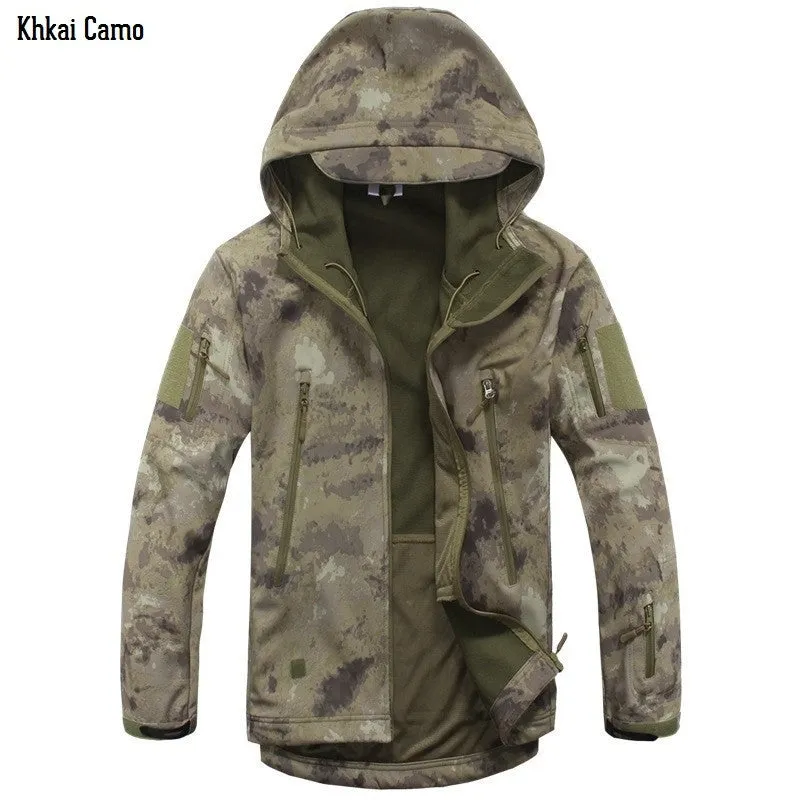 Lurker V4.0 Shark Skin Soft Shell Men's Army Military Camouflage Hunting/ Tactical Jacket Waterproof Windproof