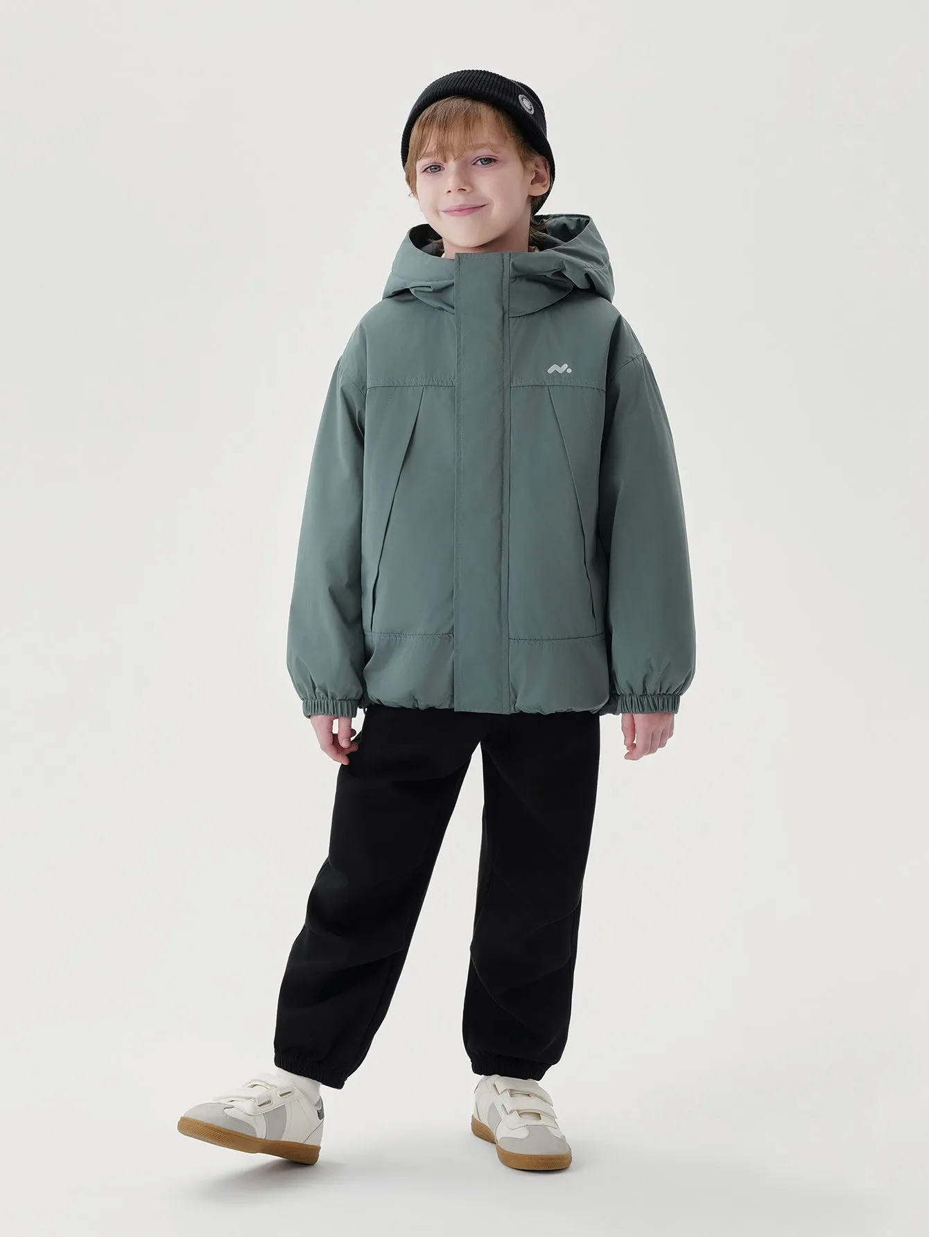 MARC & JANIE Boys Girls Windproof Hooded Padded Jacket 241233