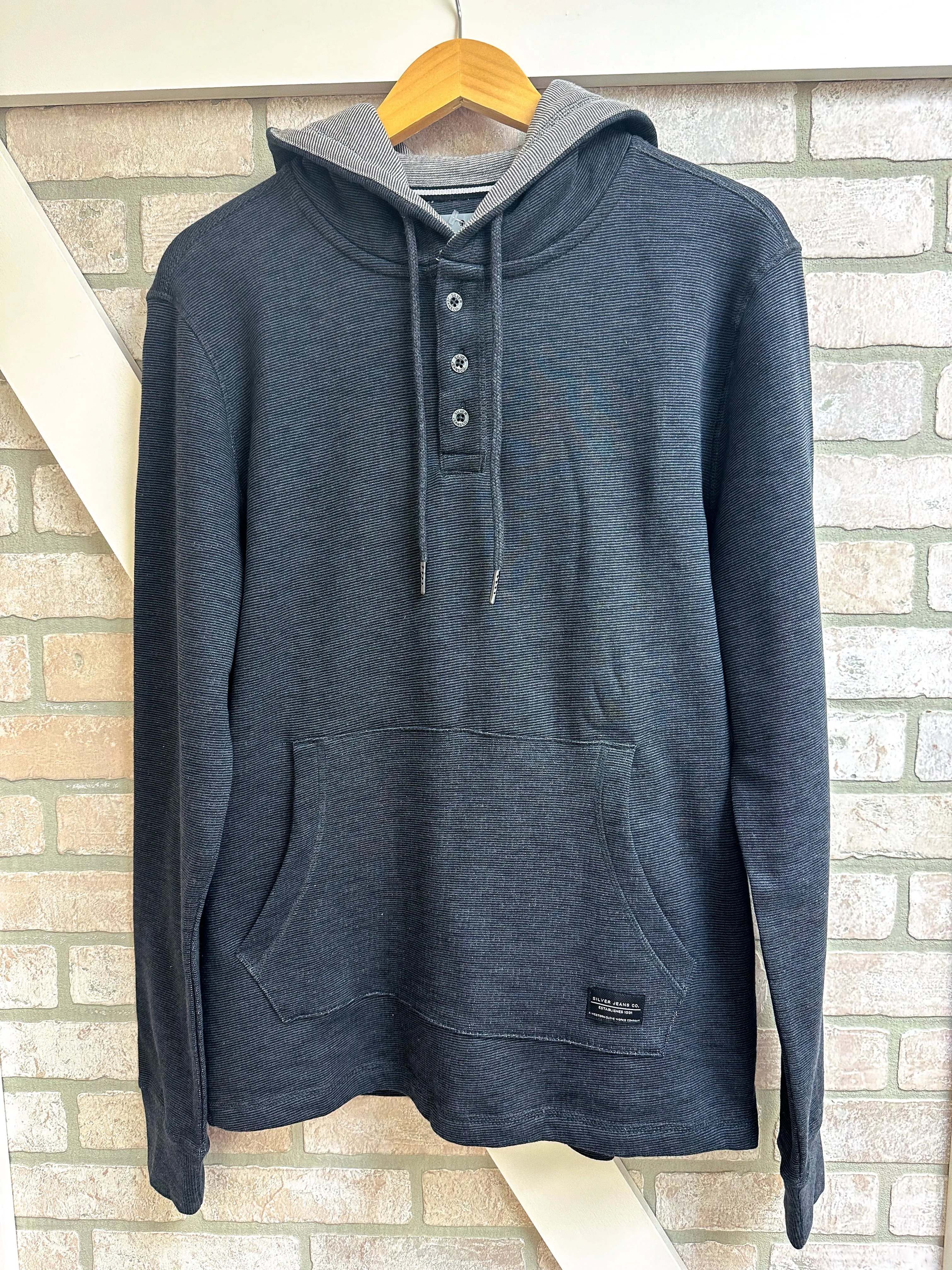 Men's Henley Hoodie