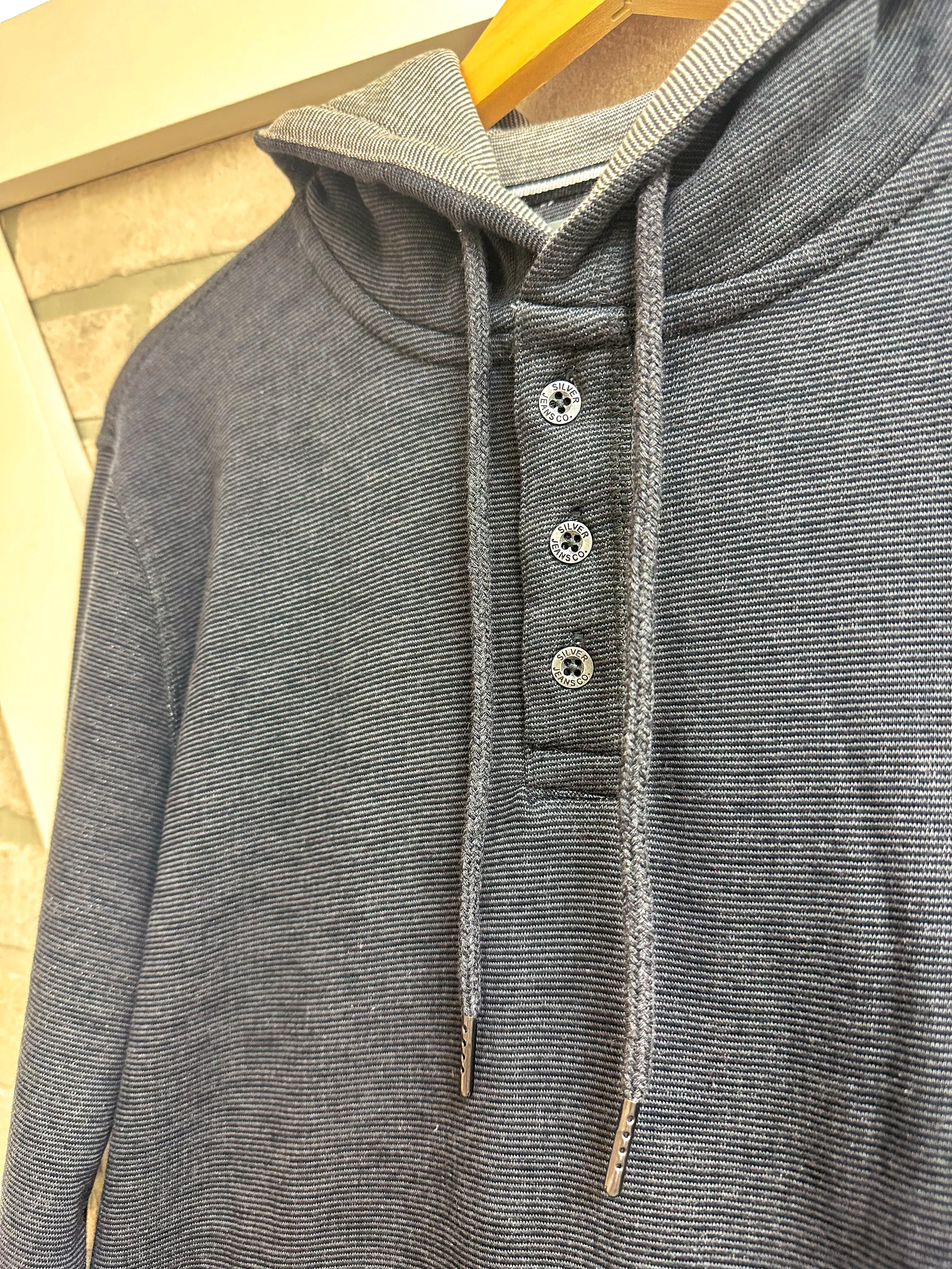 Men's Henley Hoodie