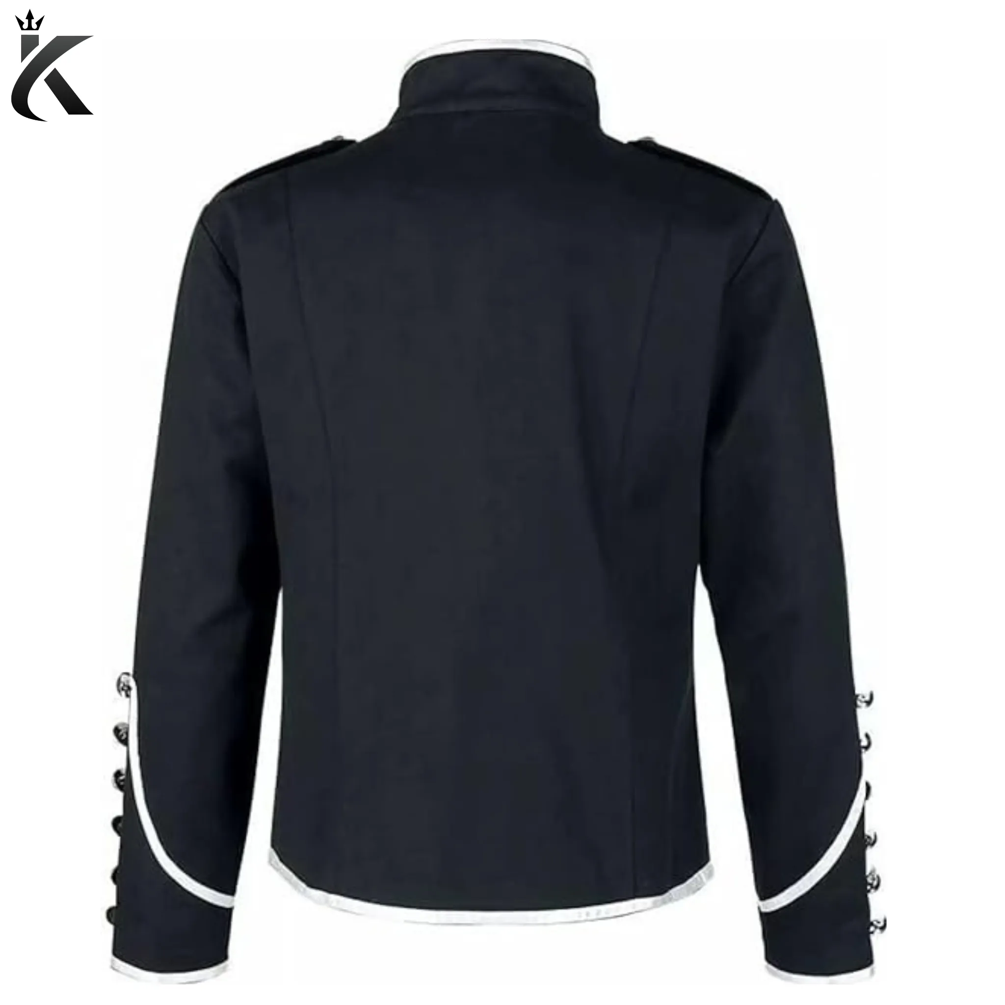 Men's Stylish Military Inspired Parade Jacket - The Epitome of Military Elegance