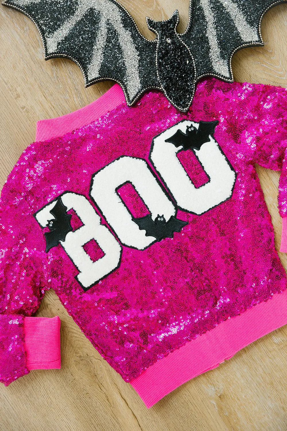 MINI KIDS BOO BATS SPARKLE JACKET