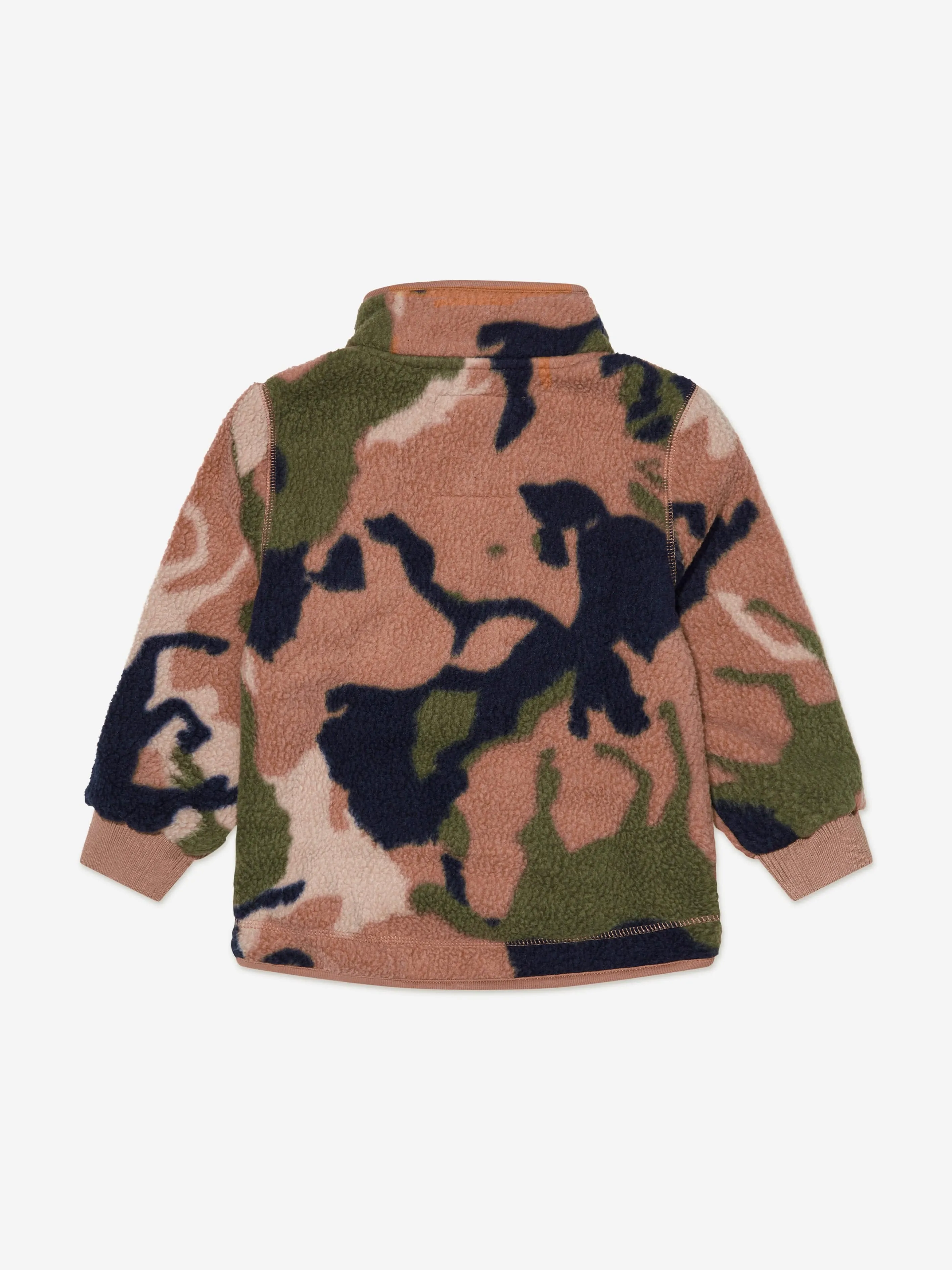 Molo Girls Camo Horse Fleece Jacket