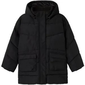 Name It Black Medow03 Jacket Long Fo Noos