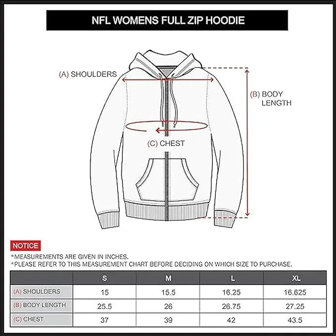 NFL Womens Full Zip Soft Marl Knit Hoodie Sweatshirt Jacket|San Francisco 49ers