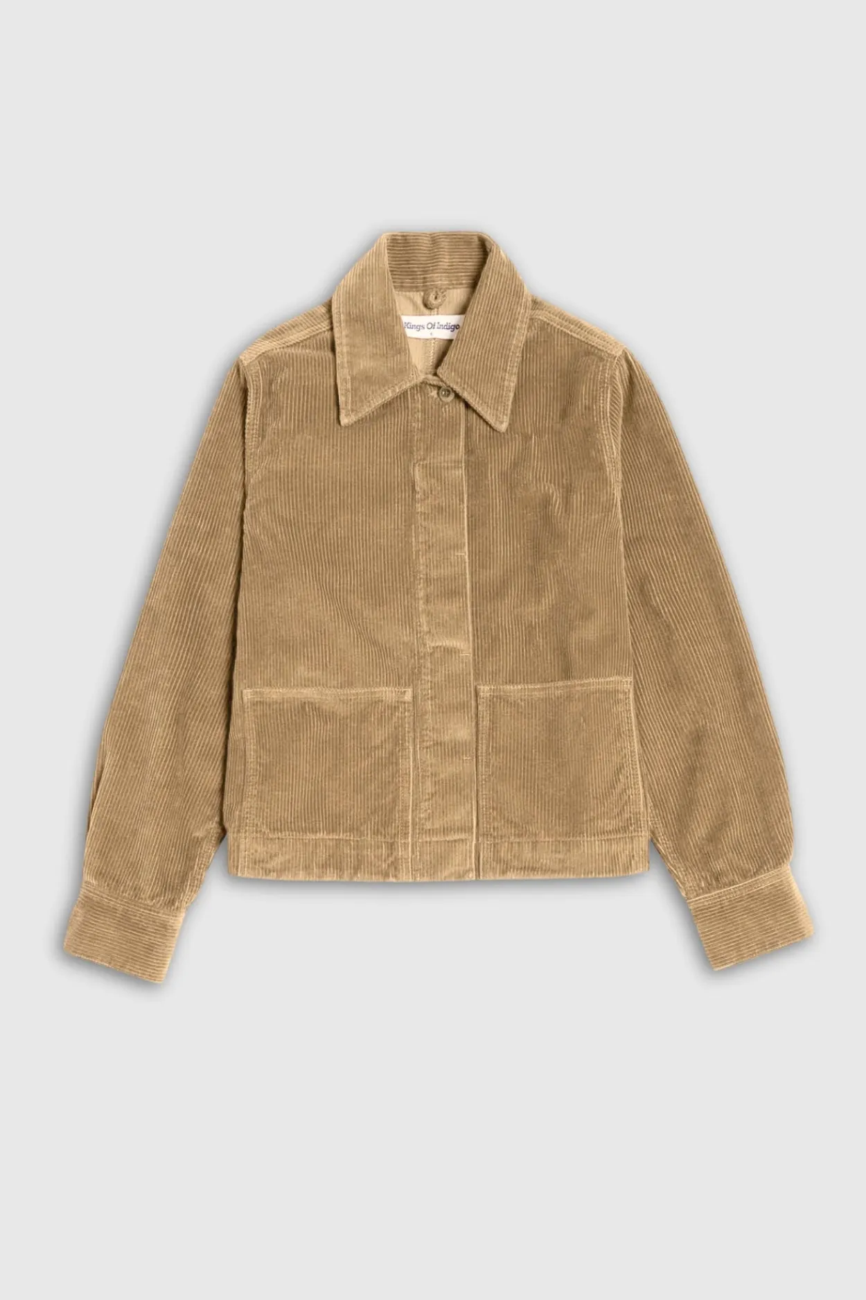 Ota Corduroy Jacket Silver Mink Beige