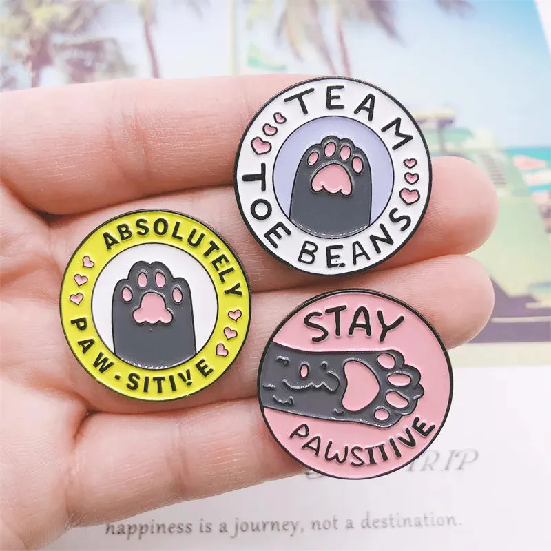 Pawsitive Enamel Pins