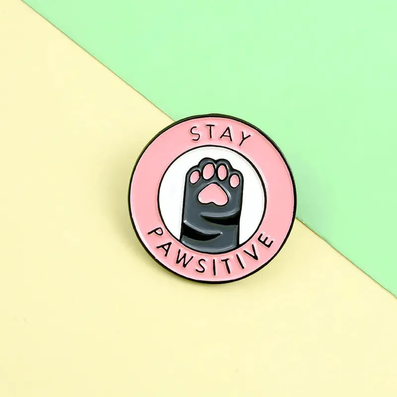 Pawsitive Enamel Pins