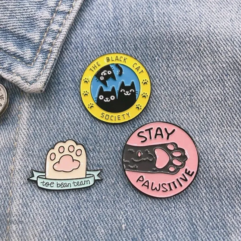 Pawsitive Enamel Pins