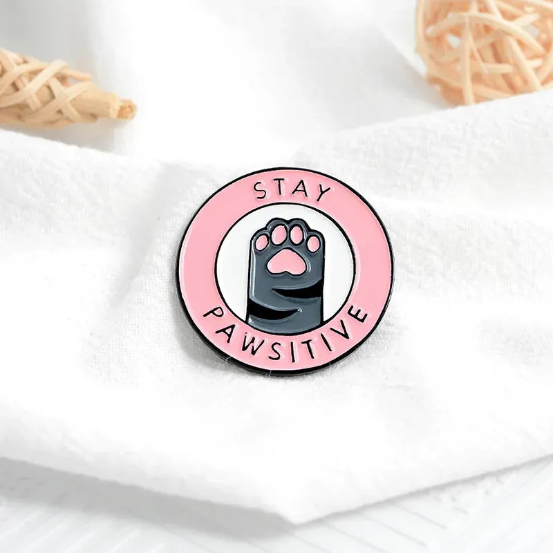 Pawsitive Enamel Pins