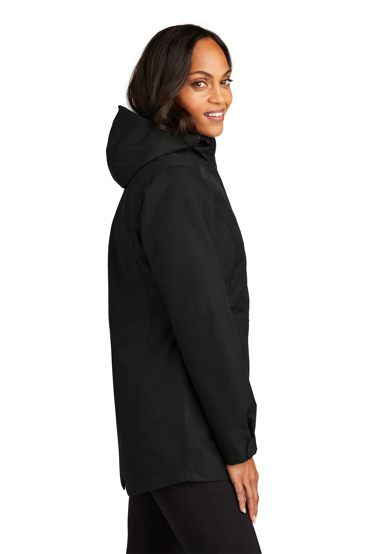 Port Authority Ladies Collective Customized Outer Shell Jackets, Deep Black