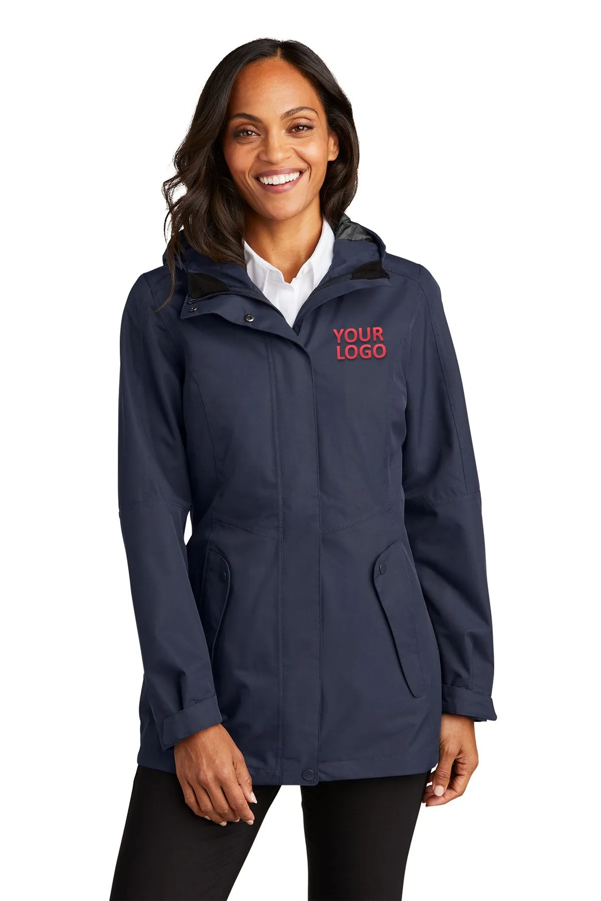 Port Authority Ladies Collective Customized Outer Shell Jackets, River Blue Navy