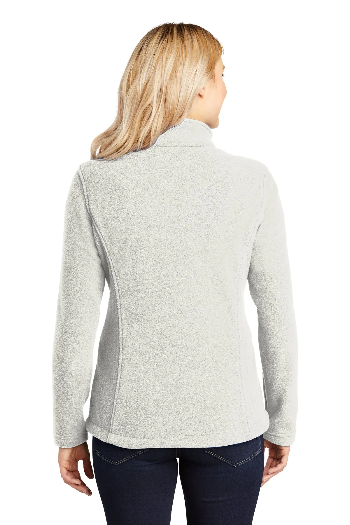 Port Authority Ladies Value Fleece Customized Jackets, Winter White