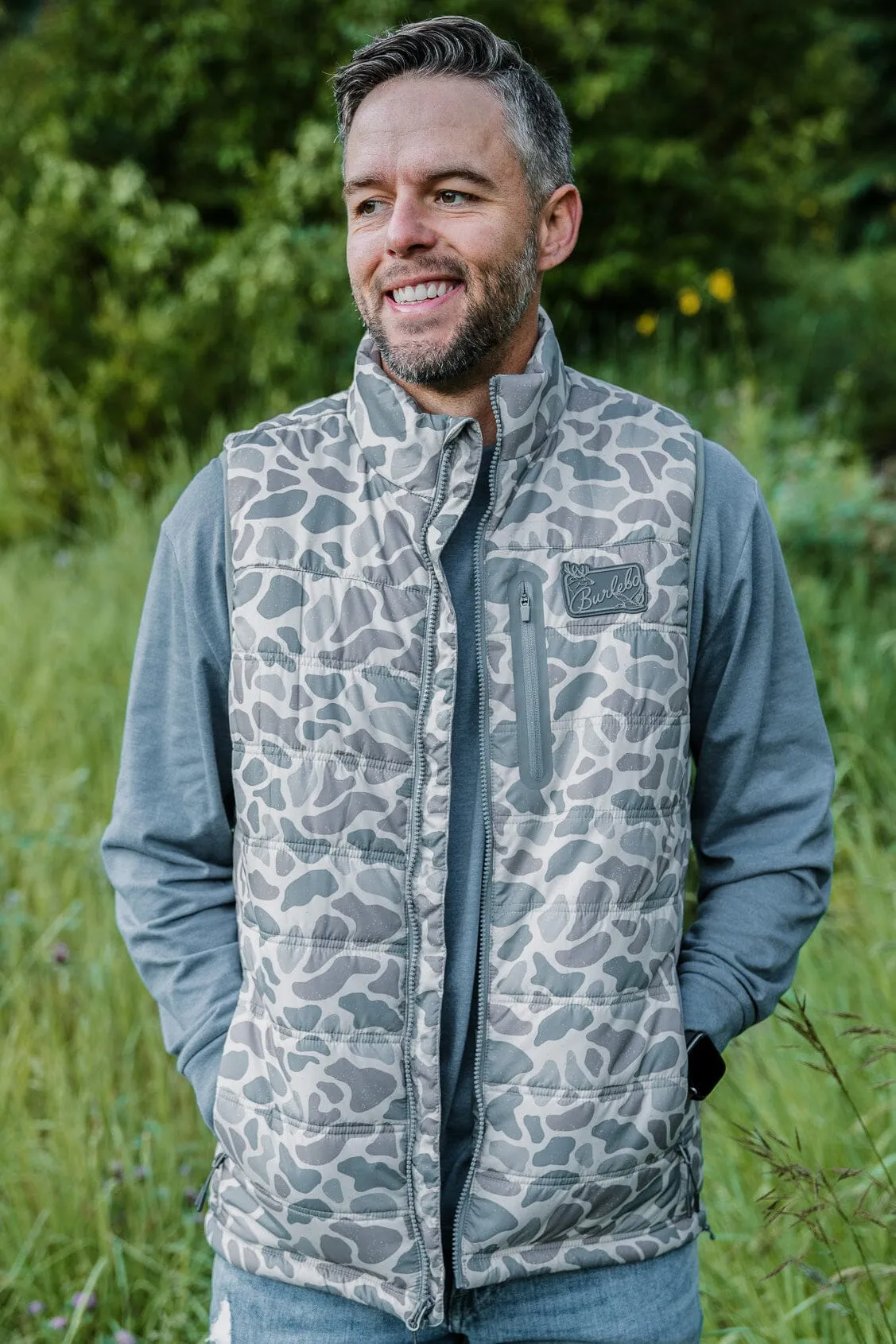 Puffer Vest - Classic Deer Camo