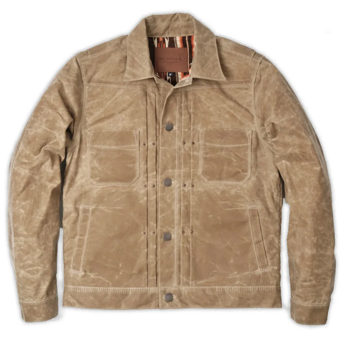 Riders Jacket | Waxed Canvas Tobacco