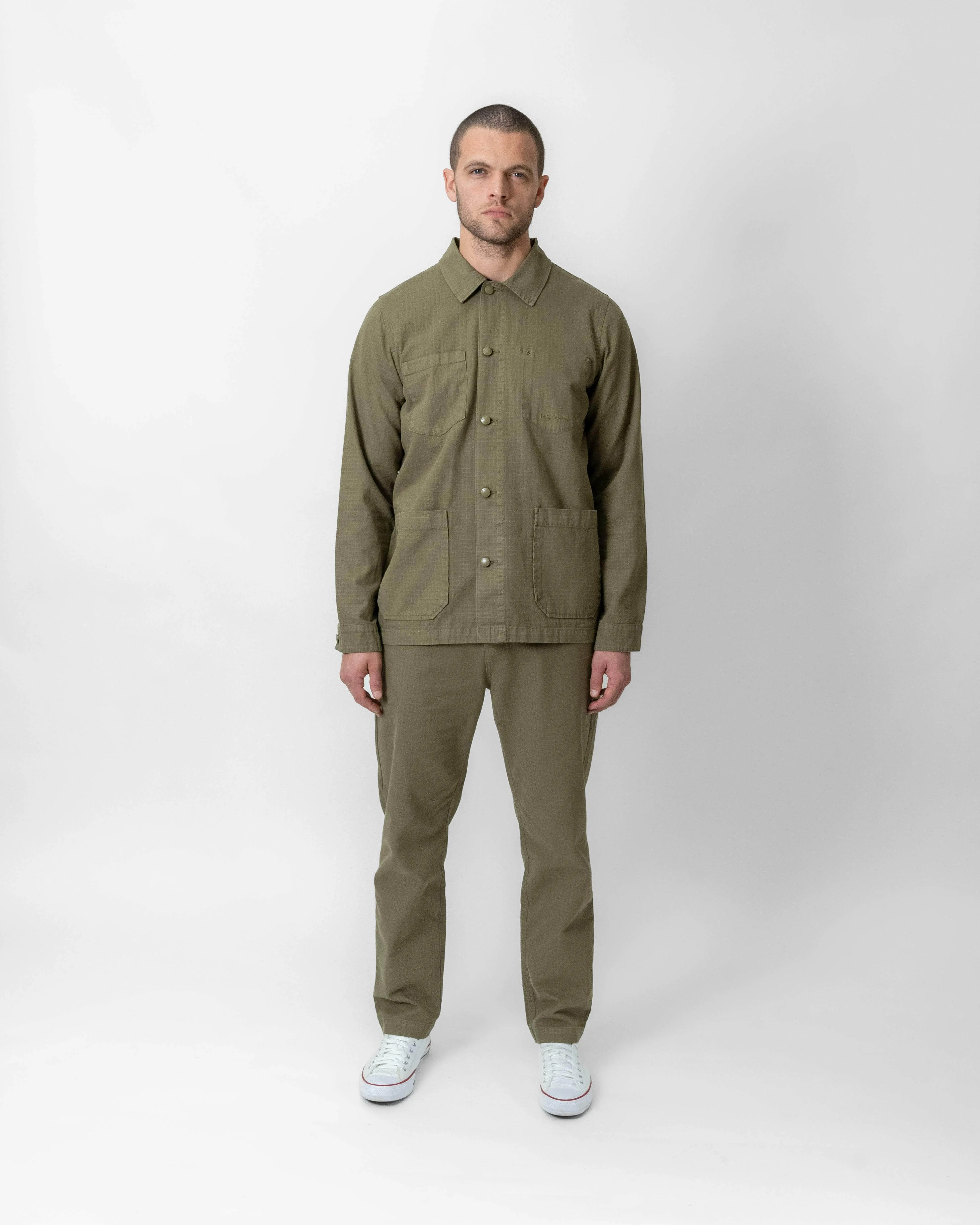 Ripstop Chore Jacket Olive