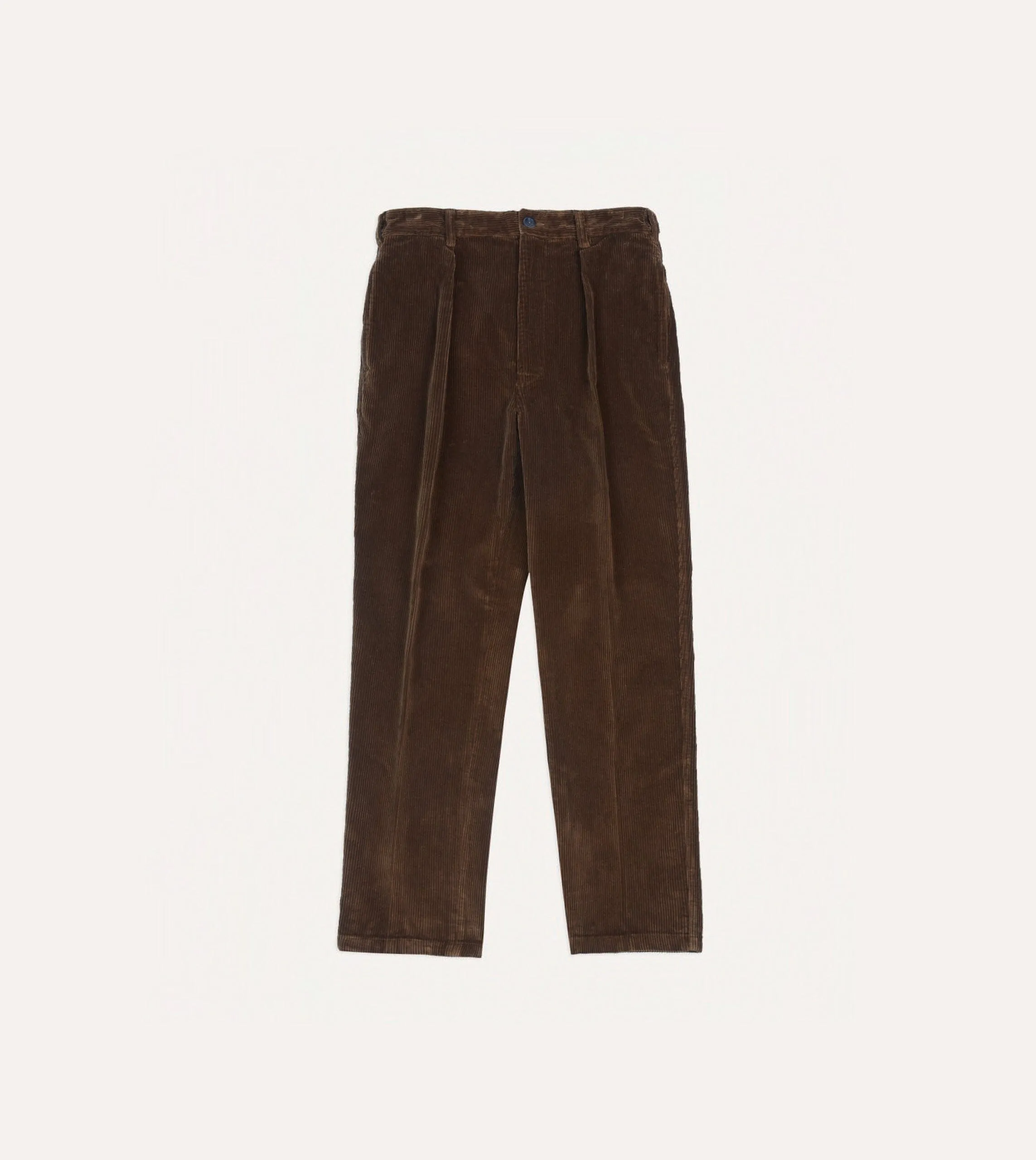 Russet Cotton Corduroy Games Trousers