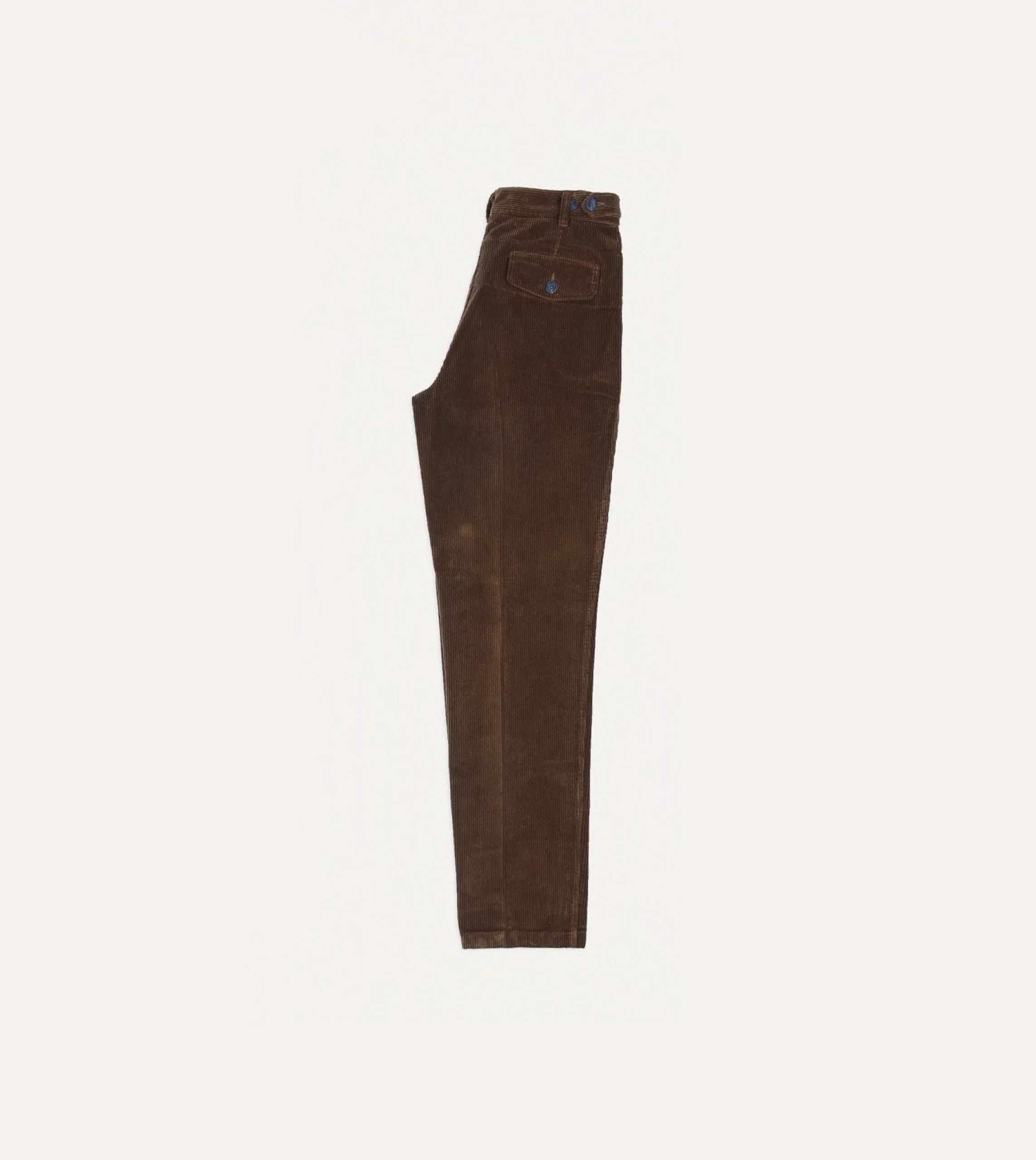 Russet Cotton Corduroy Games Trousers