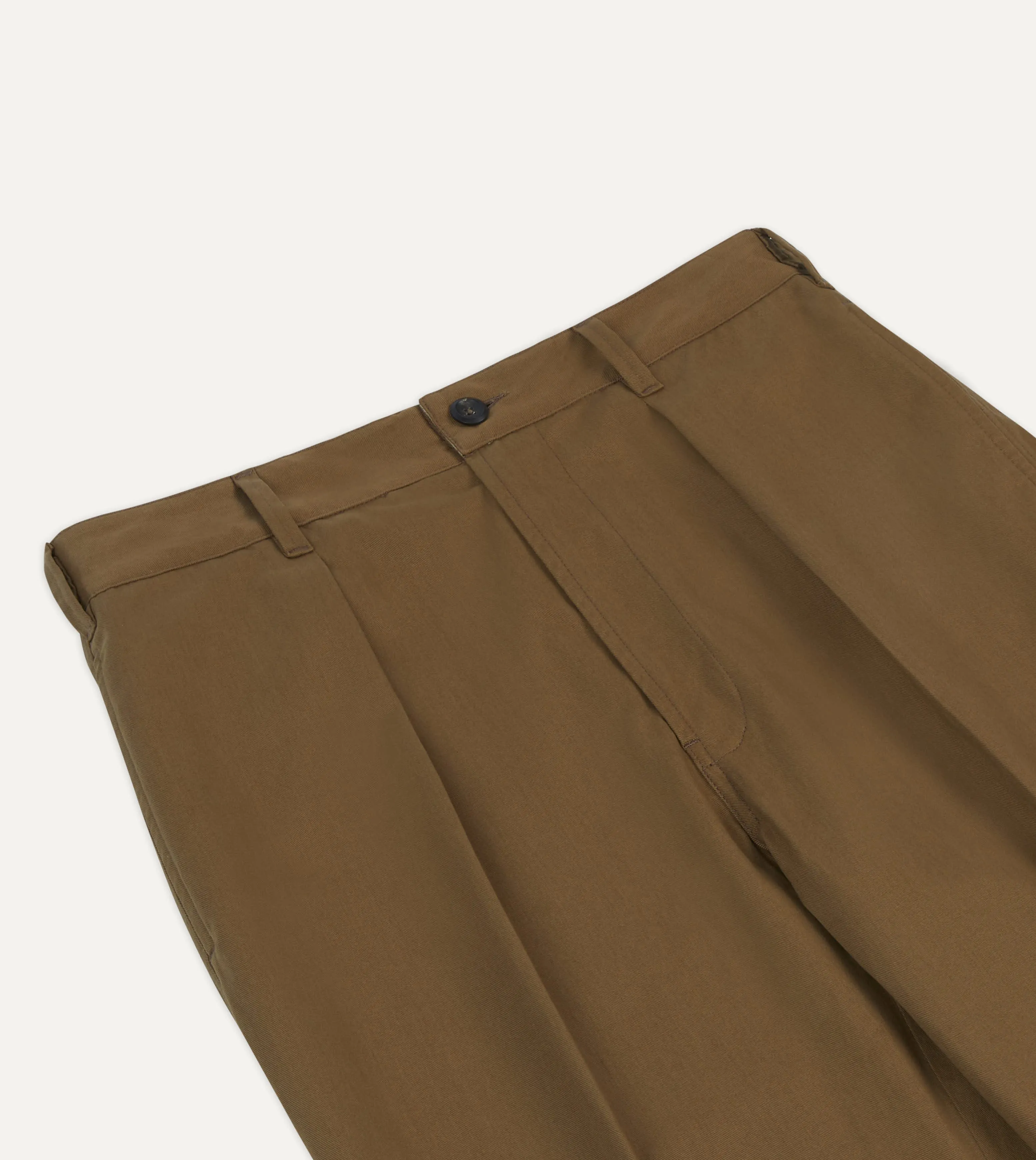 St. JOHN by Drake's Tobacco Cotton Games Trousers