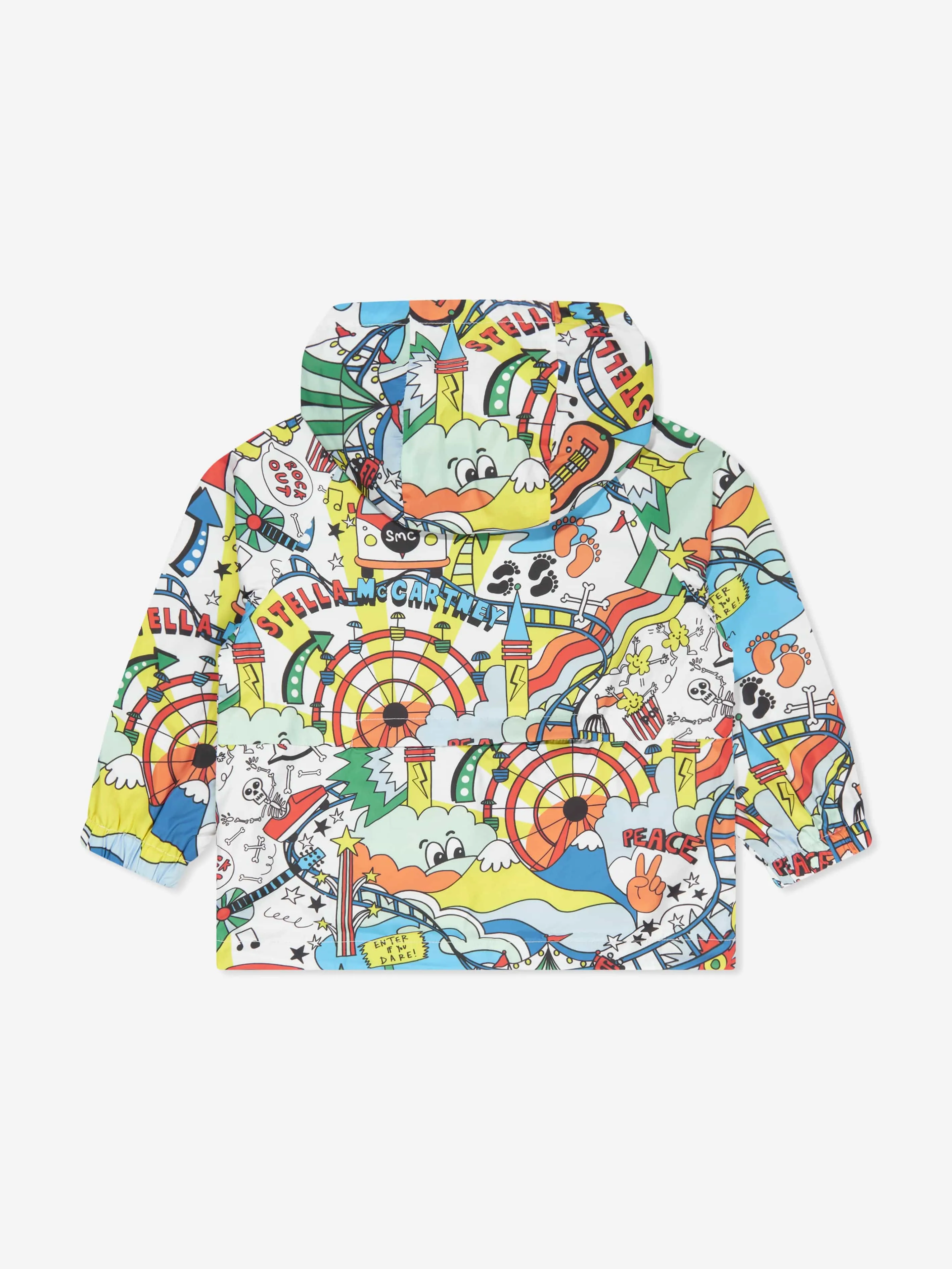 Stella McCartney Boys Zip Up Jacket in Multicolour