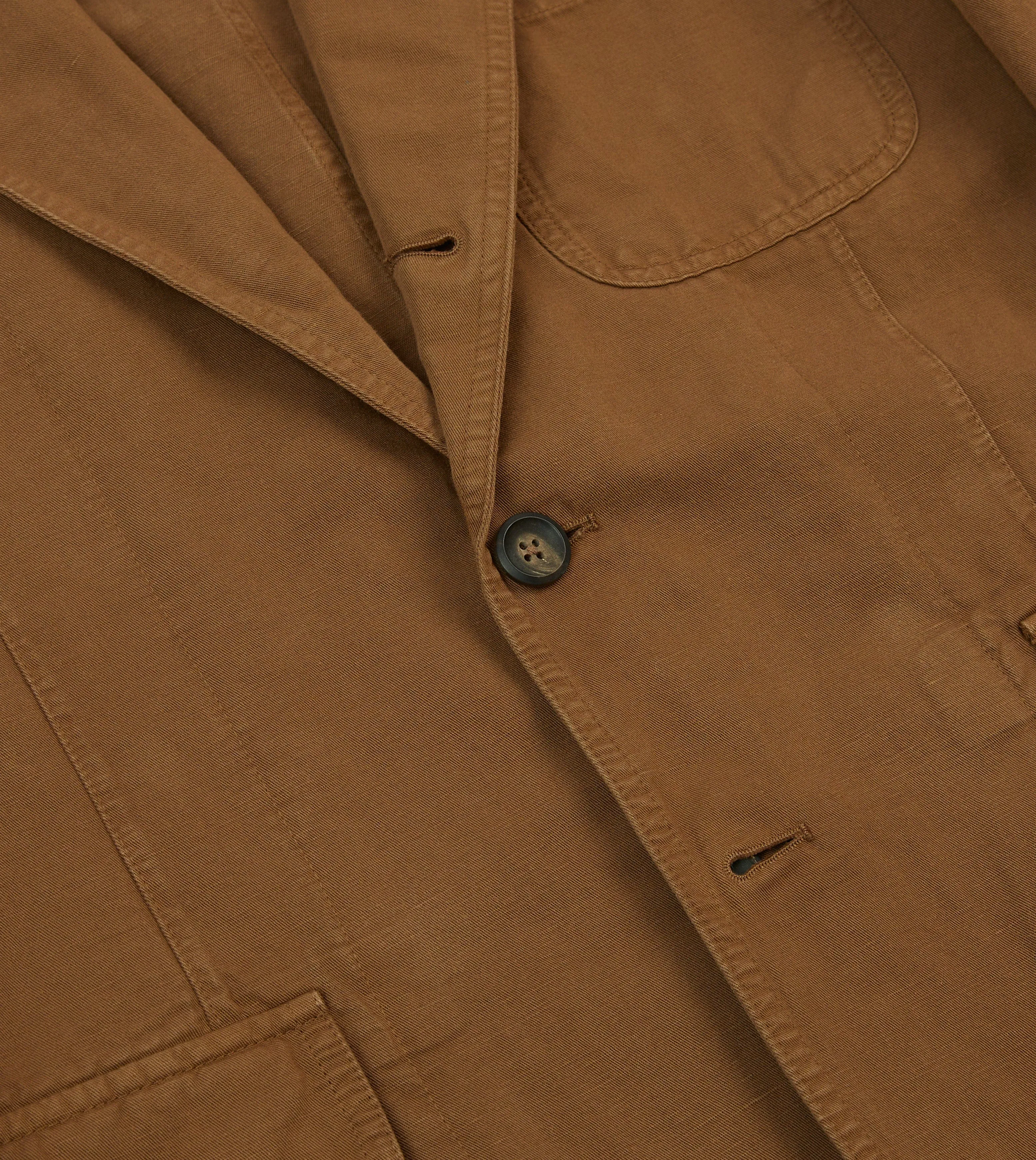 Tobacco Cotton Linen Games Blazer Mk. I